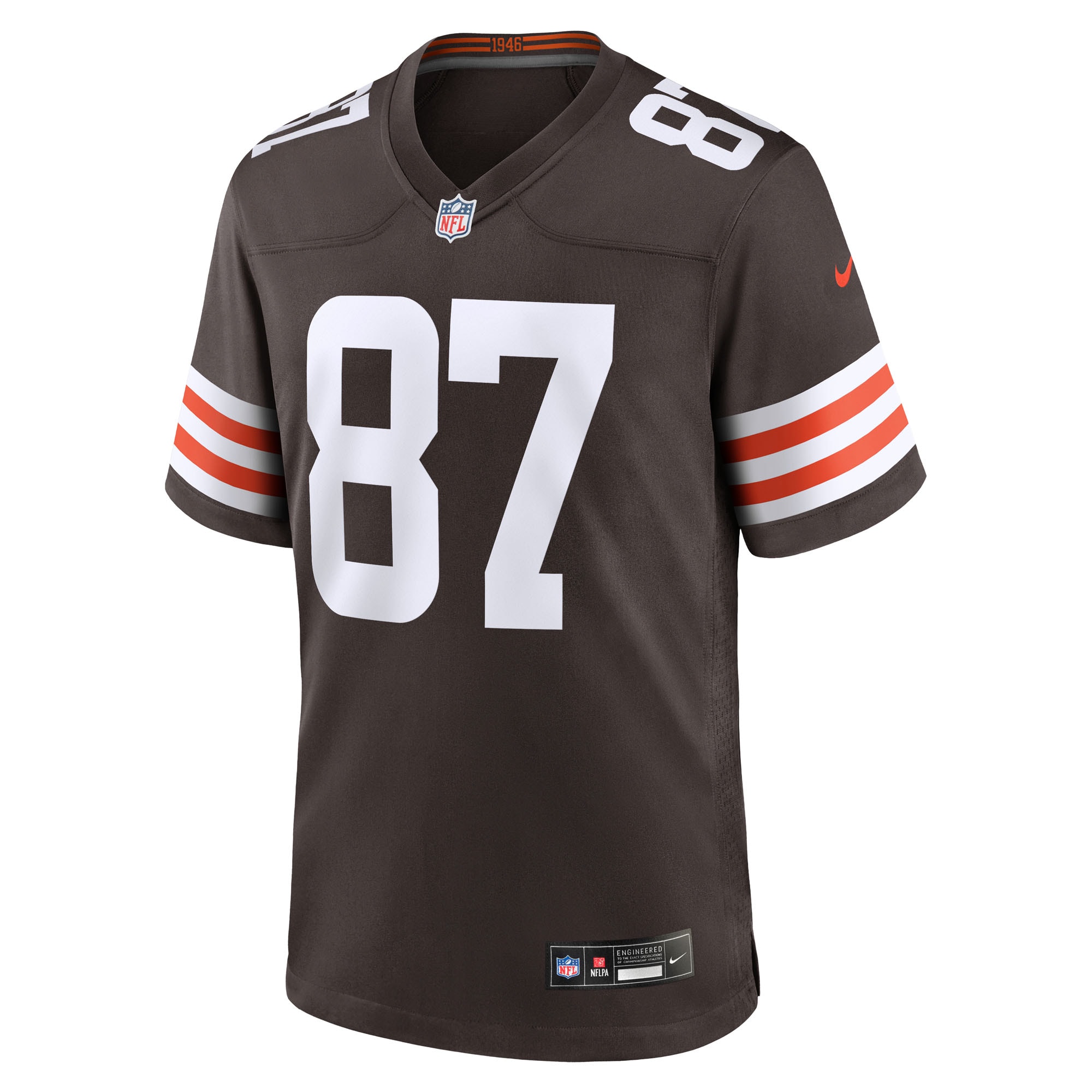 Alternative view of Kadarius Toney Cleveland Browns Game Jersey - Men's