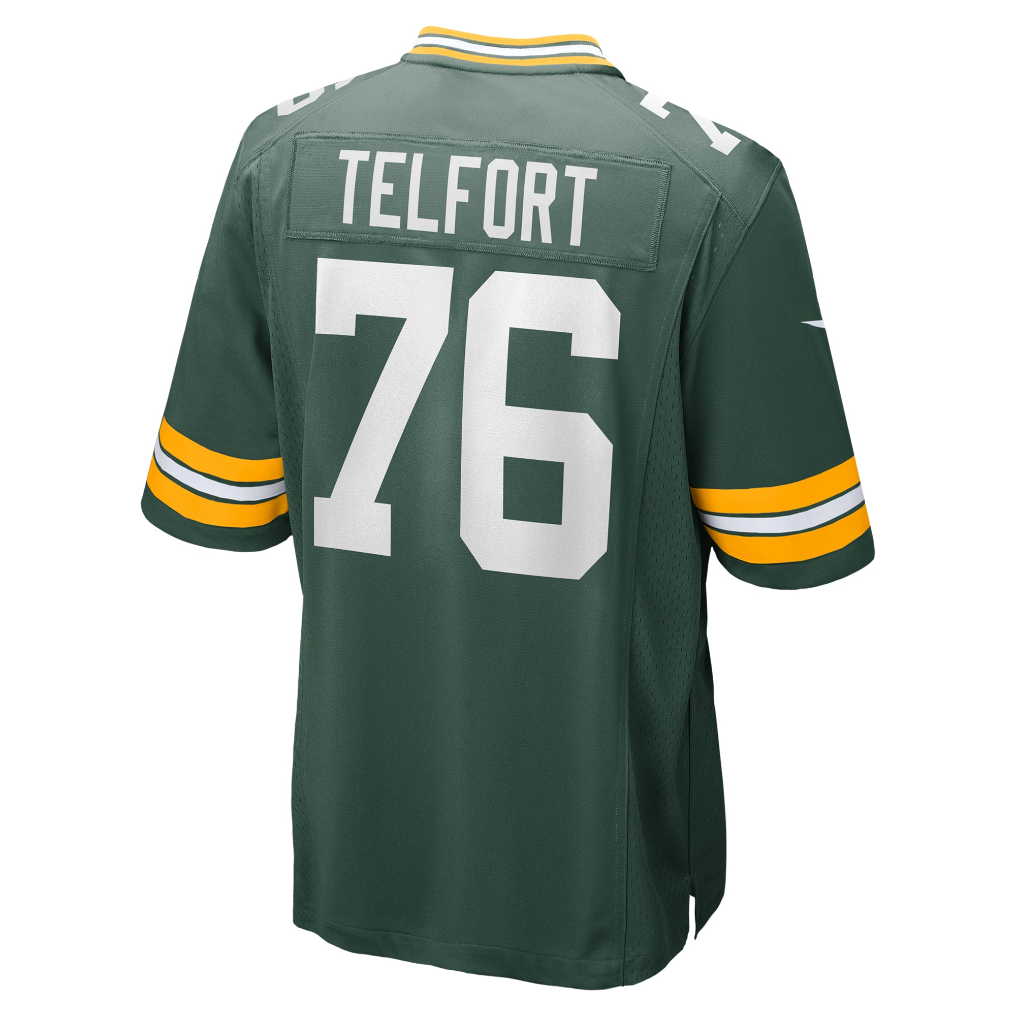 Kadeem Telfort Green Bay Packers Game Jersey - Men's - Image 3