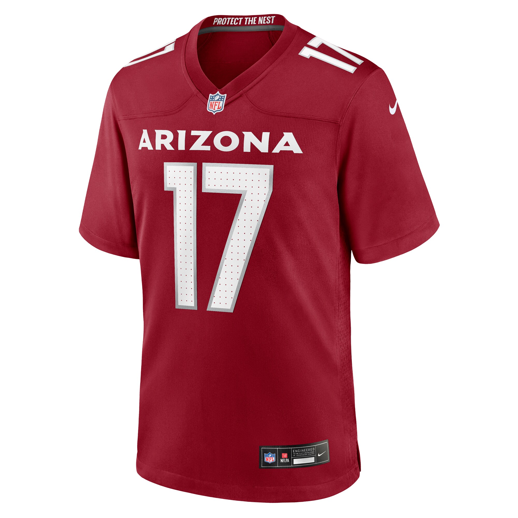 Alternative view of Kaden Davis Arizona Cardinals Game Jersey - Men's