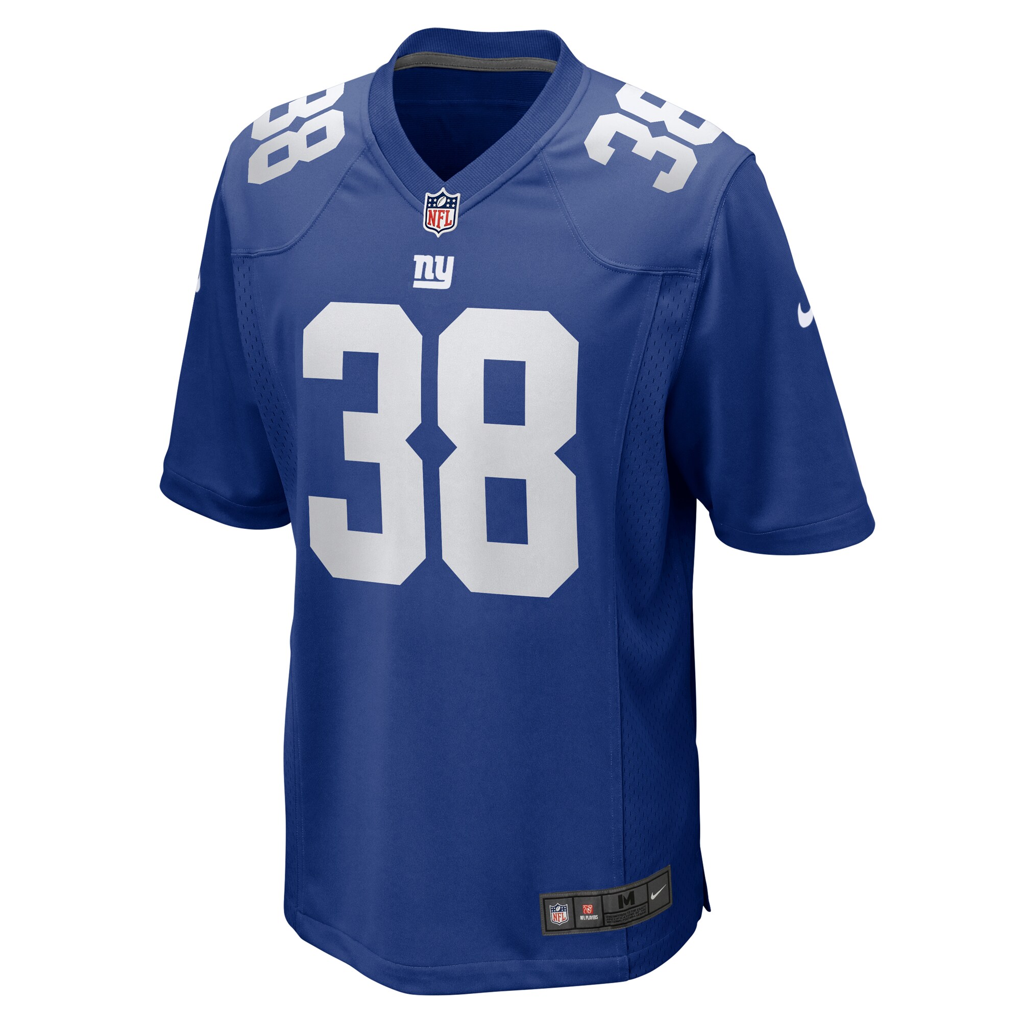 Alternative view of Kaleb Hayes New York Giants Game Jersey - Men's