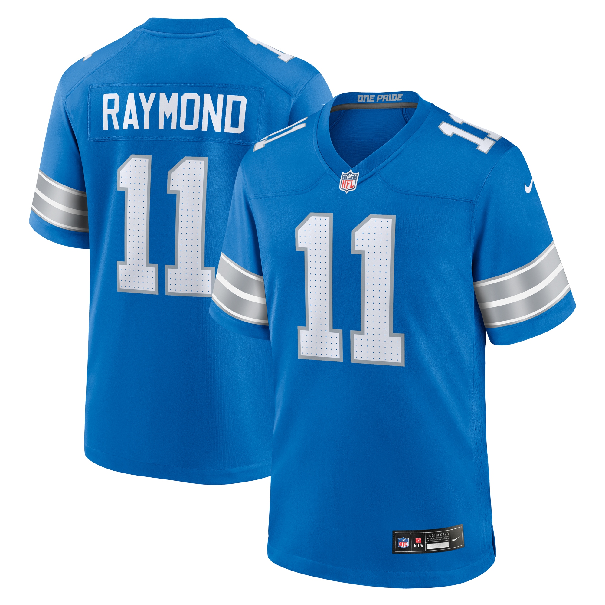 Kalif Raymond Detroit Lions Game Jersey - Men's