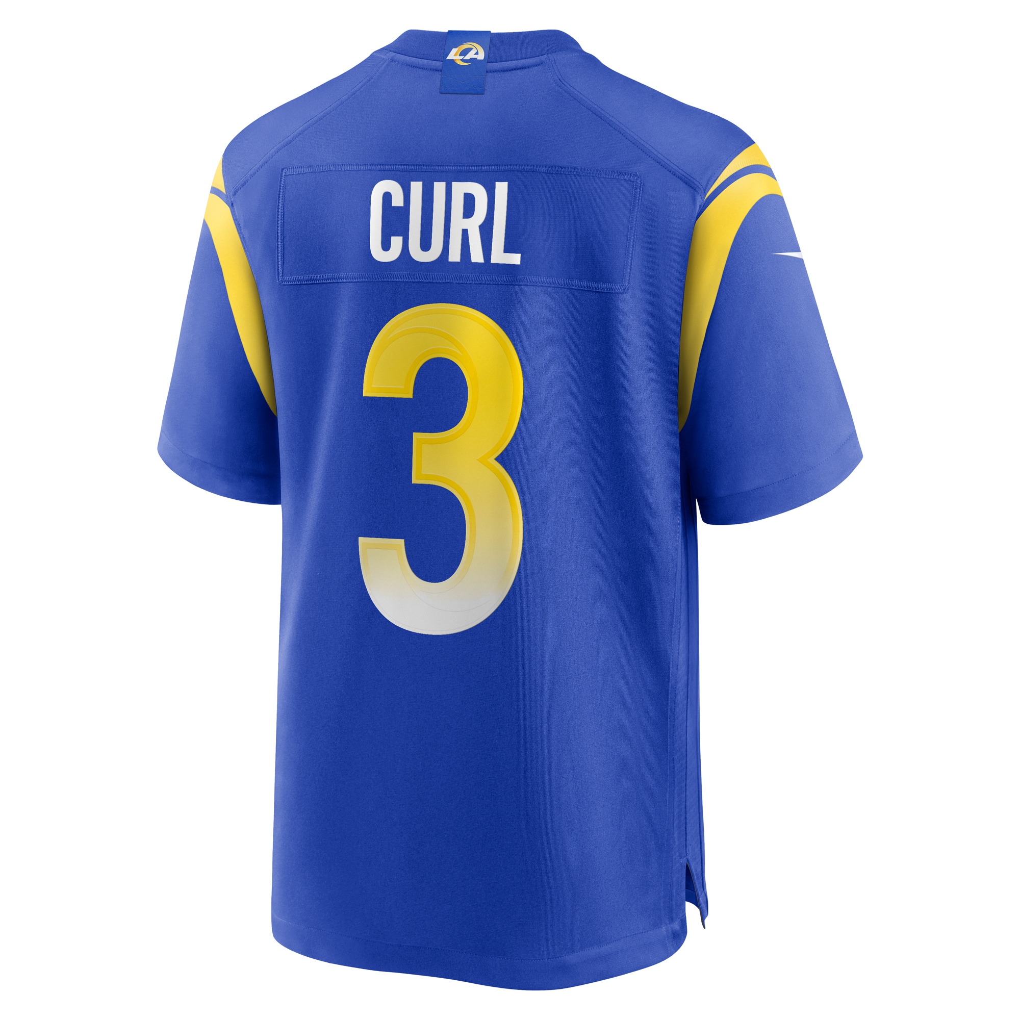 Kamren Curl Los Angeles Rams Game Jersey - Men's - Image 3