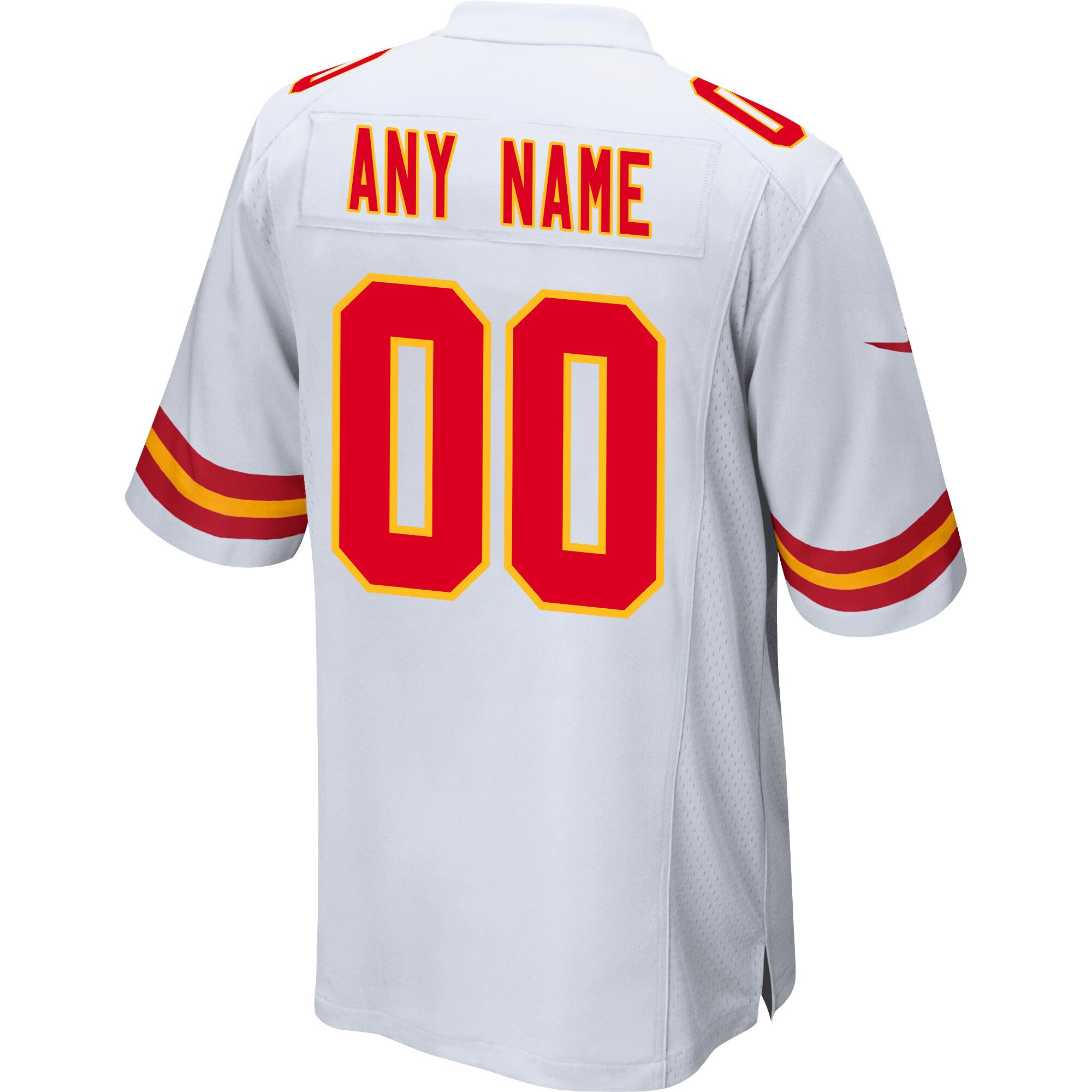Kansas City Chiefs Super Bowl LVIII Patch Game Jersey - Men's | White - Image 3