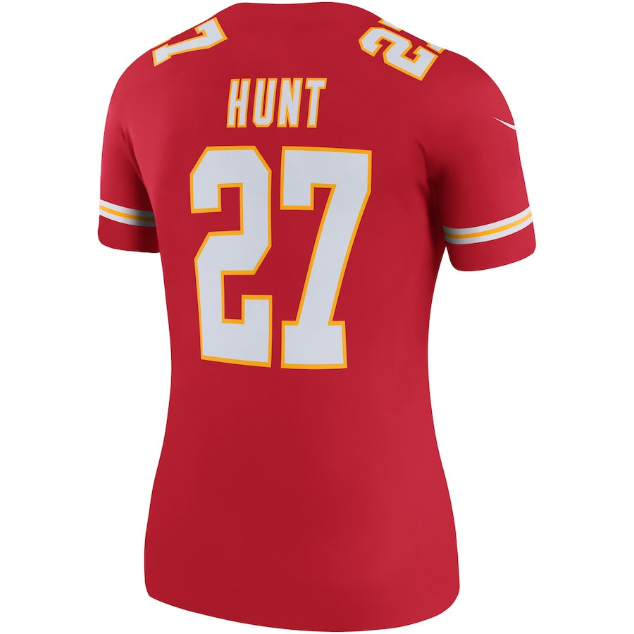 Kareem Hunt #27 Kansas City Chiefs Legend Jersey - Women's | Red - Image 3