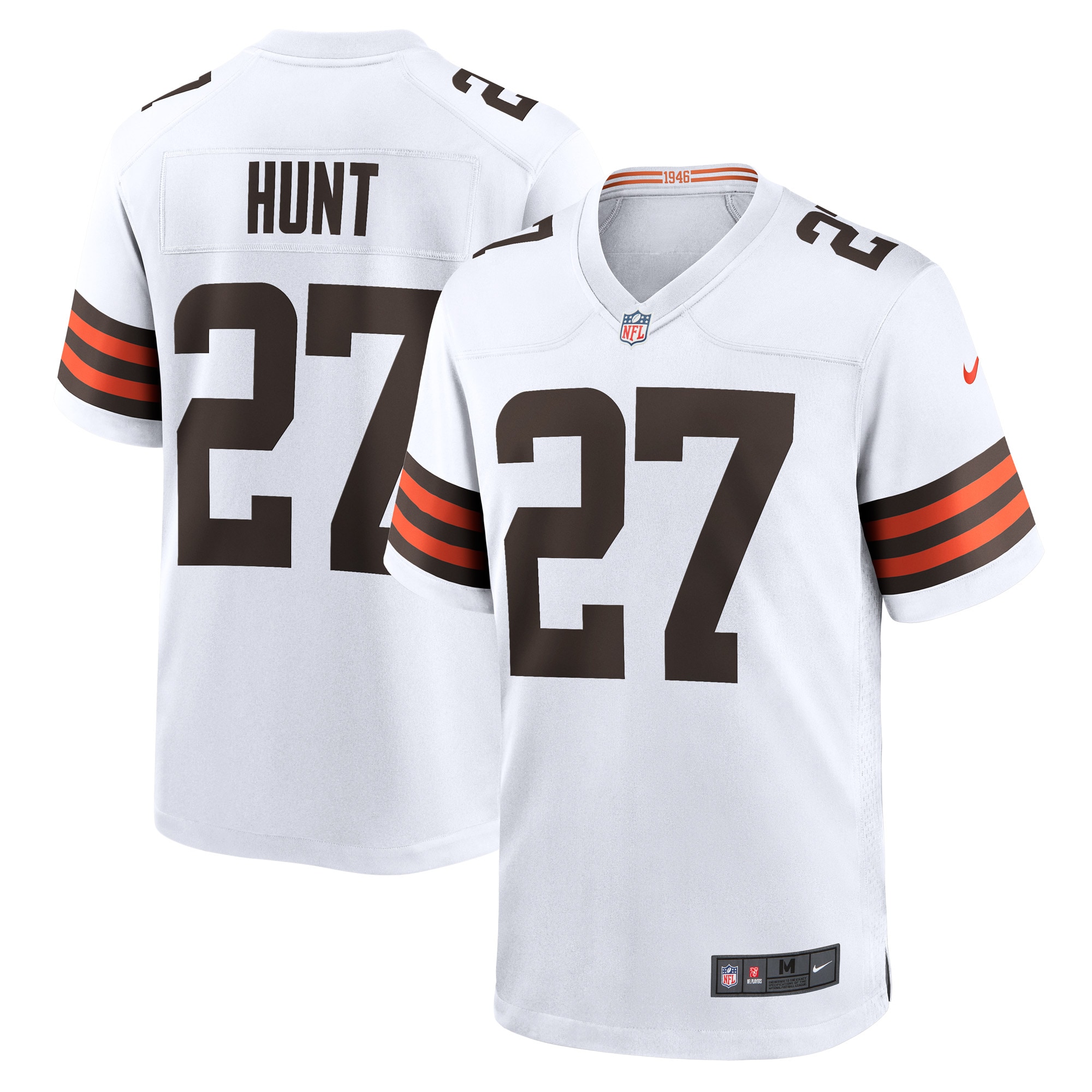 Kareem Hunt Cleveland Browns Game Jersey - Men's
