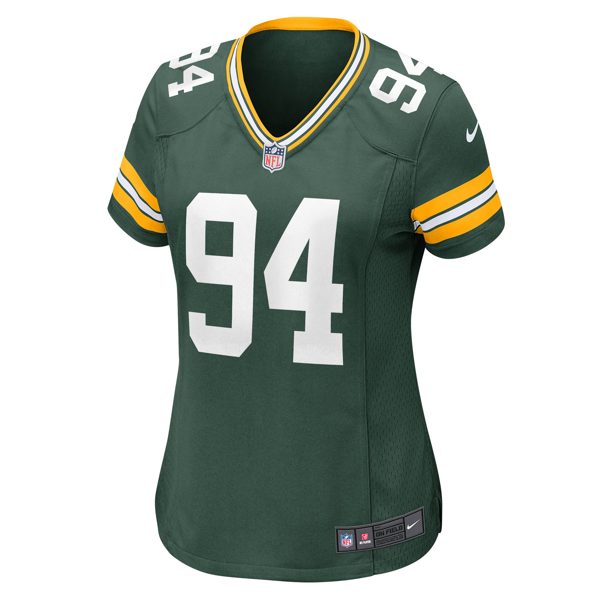 Alternative view of Karl Brooks Green Bay Packers Game Jersey - Women's