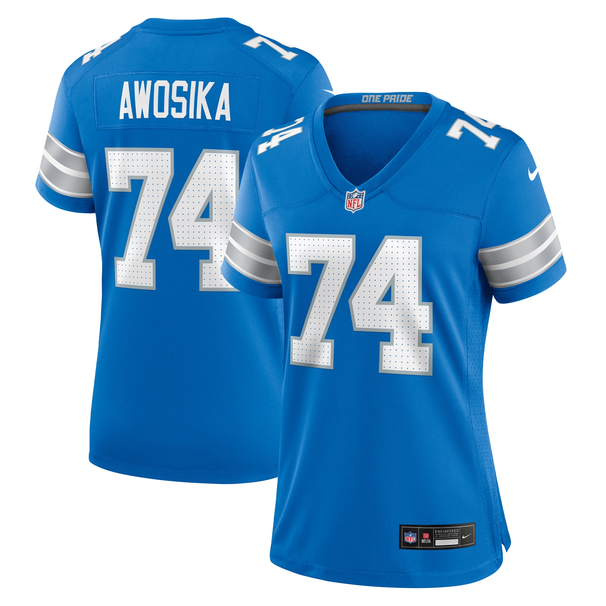 Kayode Awosika Detroit Lions Game Jersey - Women's
