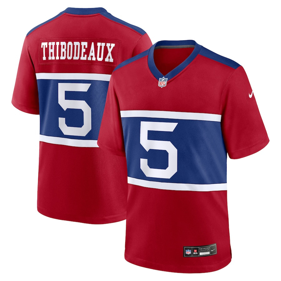Kayvon Thibodeaux #5 New York Giants Alternate Game Jersey - Men's | Century Red