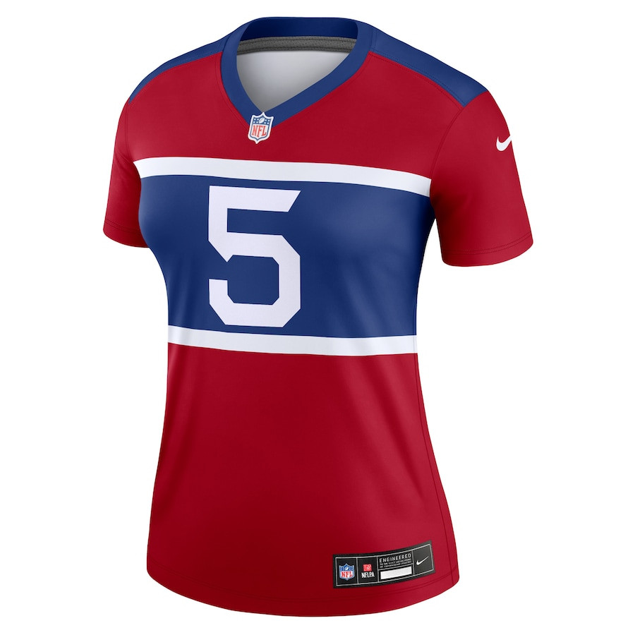 Alternative view of Kayvon Thibodeaux #5 New York Giants Alternate Legend Jersey - Women's | Century Red