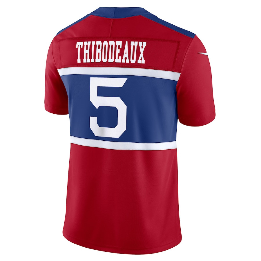 Kayvon Thibodeaux #5 New York Giants Alternate Vapor F.U.S.E. Limited Jersey - Men's | Century Red - Image 3
