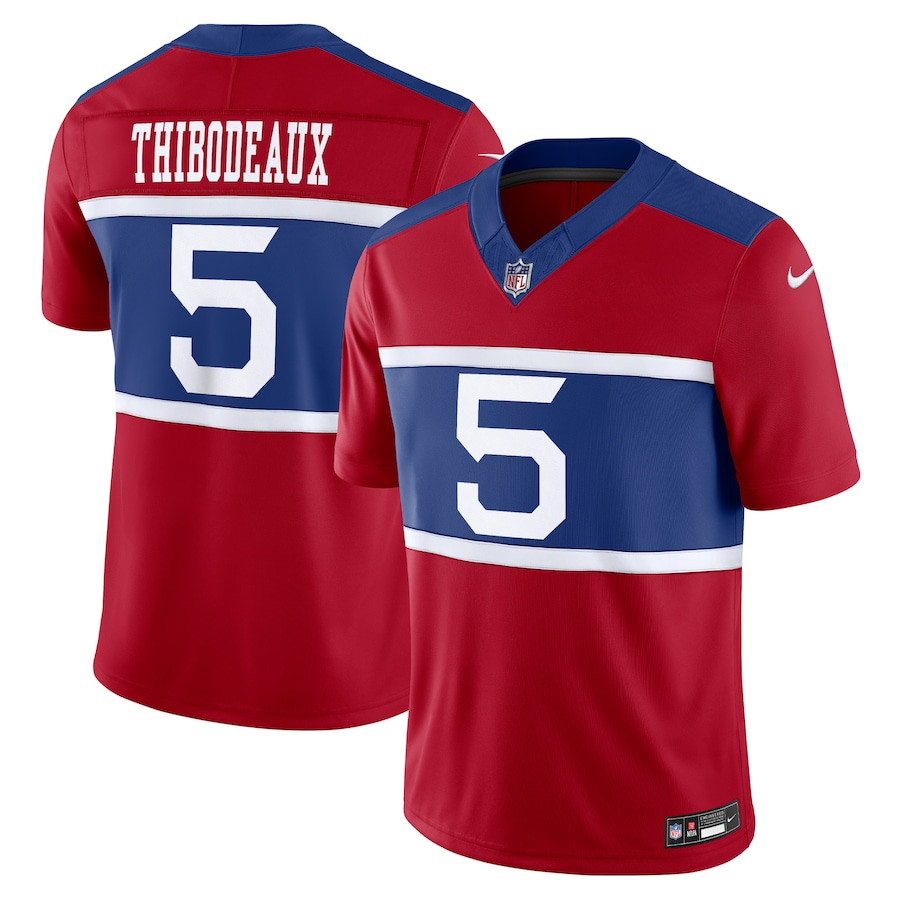 Kayvon Thibodeaux #5 New York Giants Alternate Vapor F.U.S.E. Limited Jersey - Men's | Century Red
