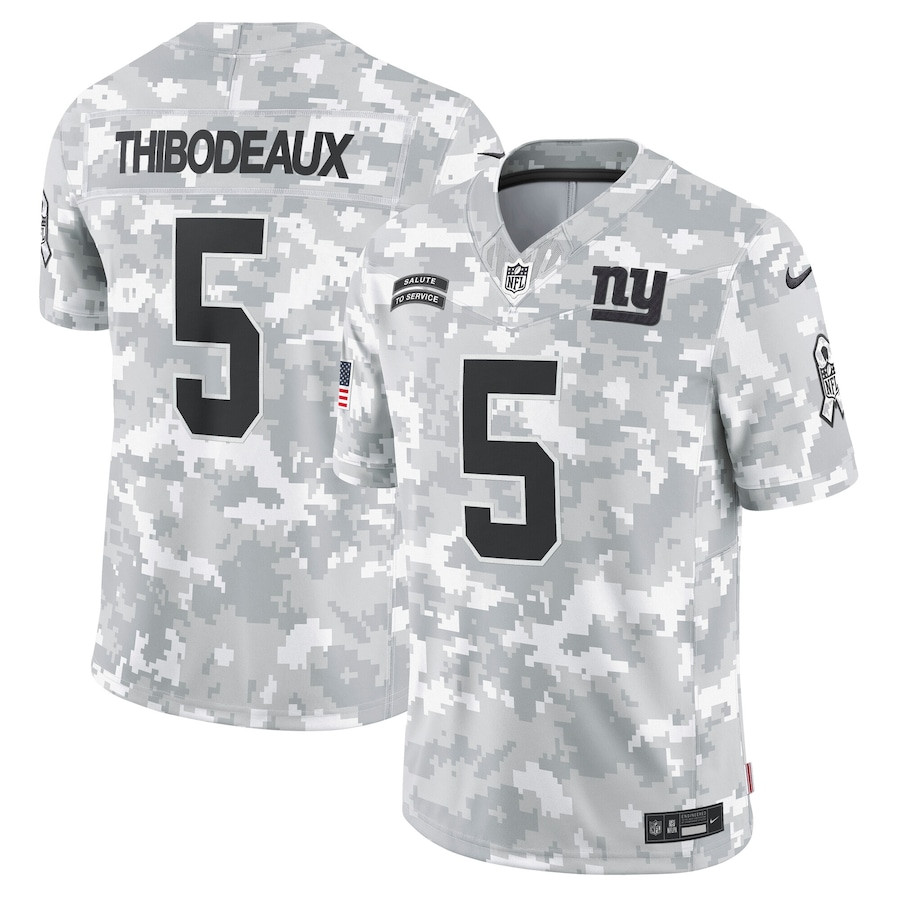 Kayvon Thibodeaux #5 New York Giants Salute To Service Limited Jersey - Men's | Arctic Camo