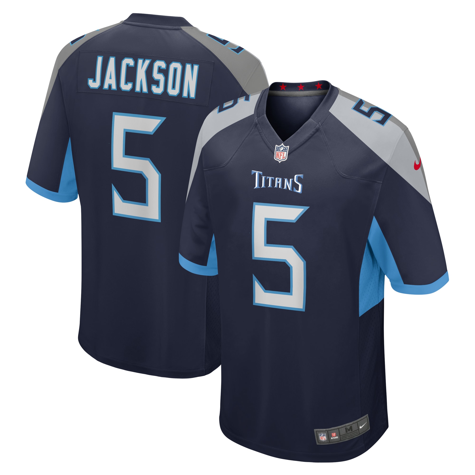 Kearis Jackson Tennessee Titans Game Jersey - Men's