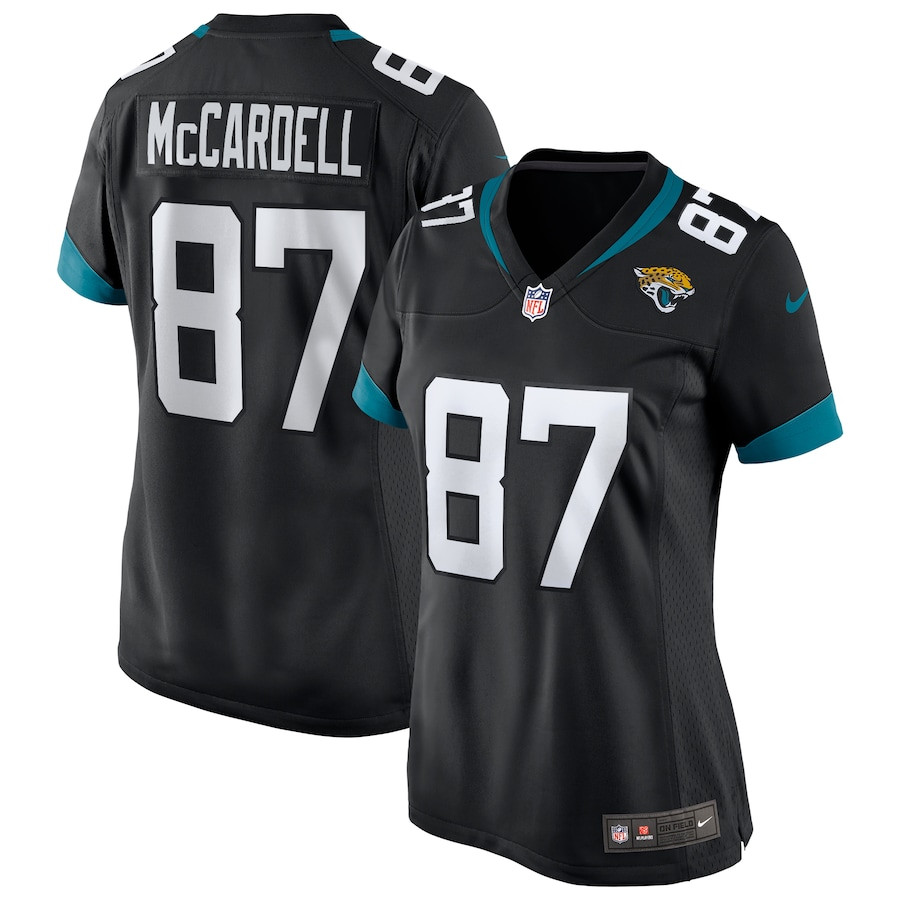 Keenan McCardell #87 Jacksonville Jaguars Game Jersey - Women's | Black