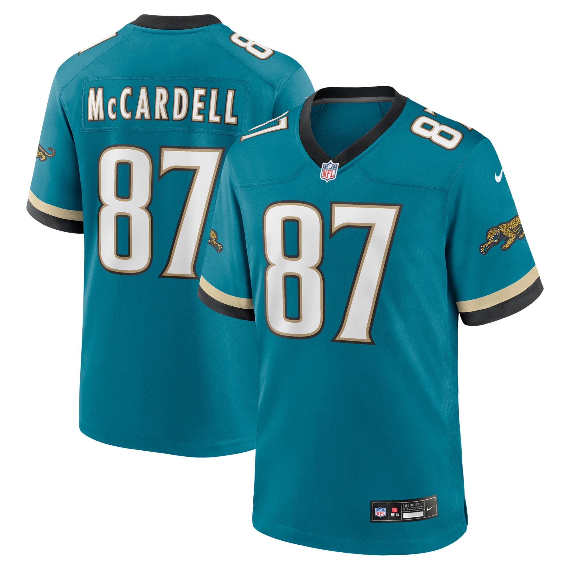 Keenan McCardell Jacksonville Jaguars Throwback Game Jersey - Men's