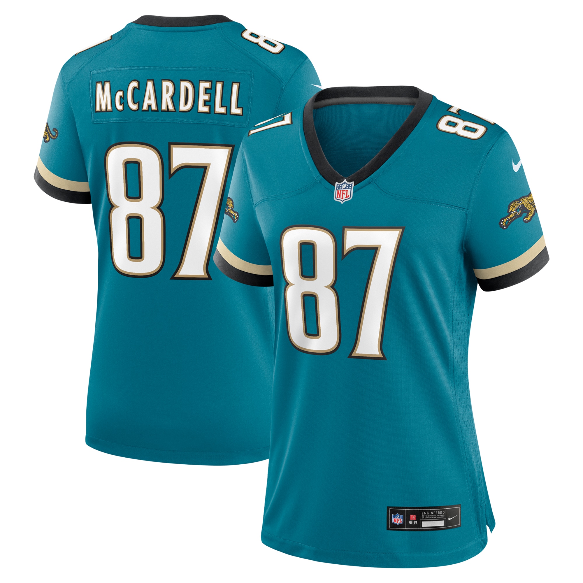Keenan McCardell Jacksonville Jaguars Throwback Game Jersey - Women's