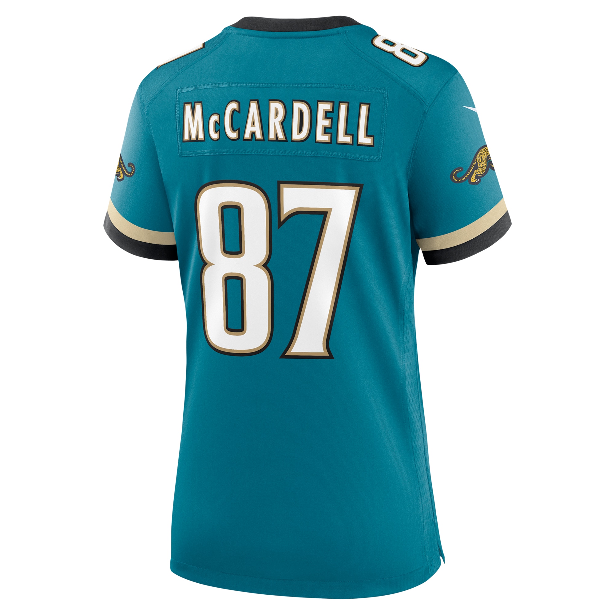 Keenan McCardell Jacksonville Jaguars Throwback Game Jersey - Women's - Image 3
