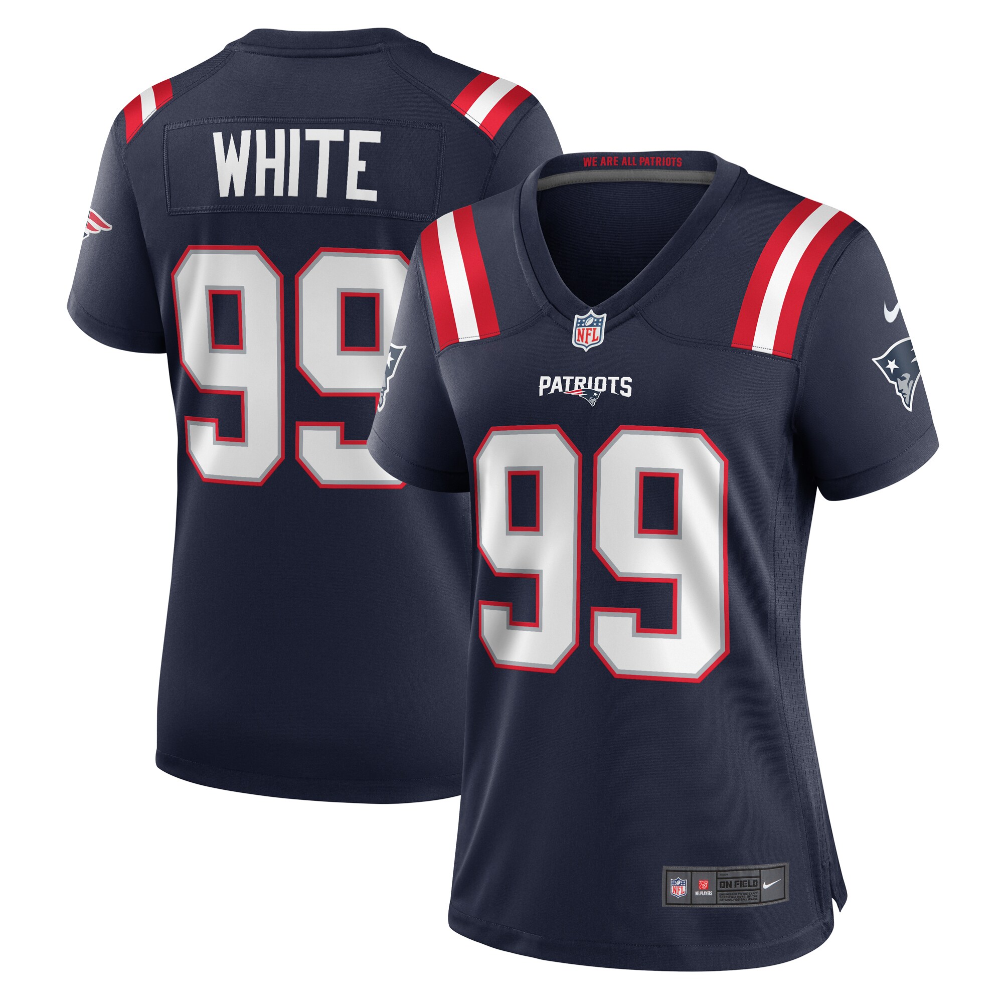 Keion New England Patriots Game Jersey - Women's