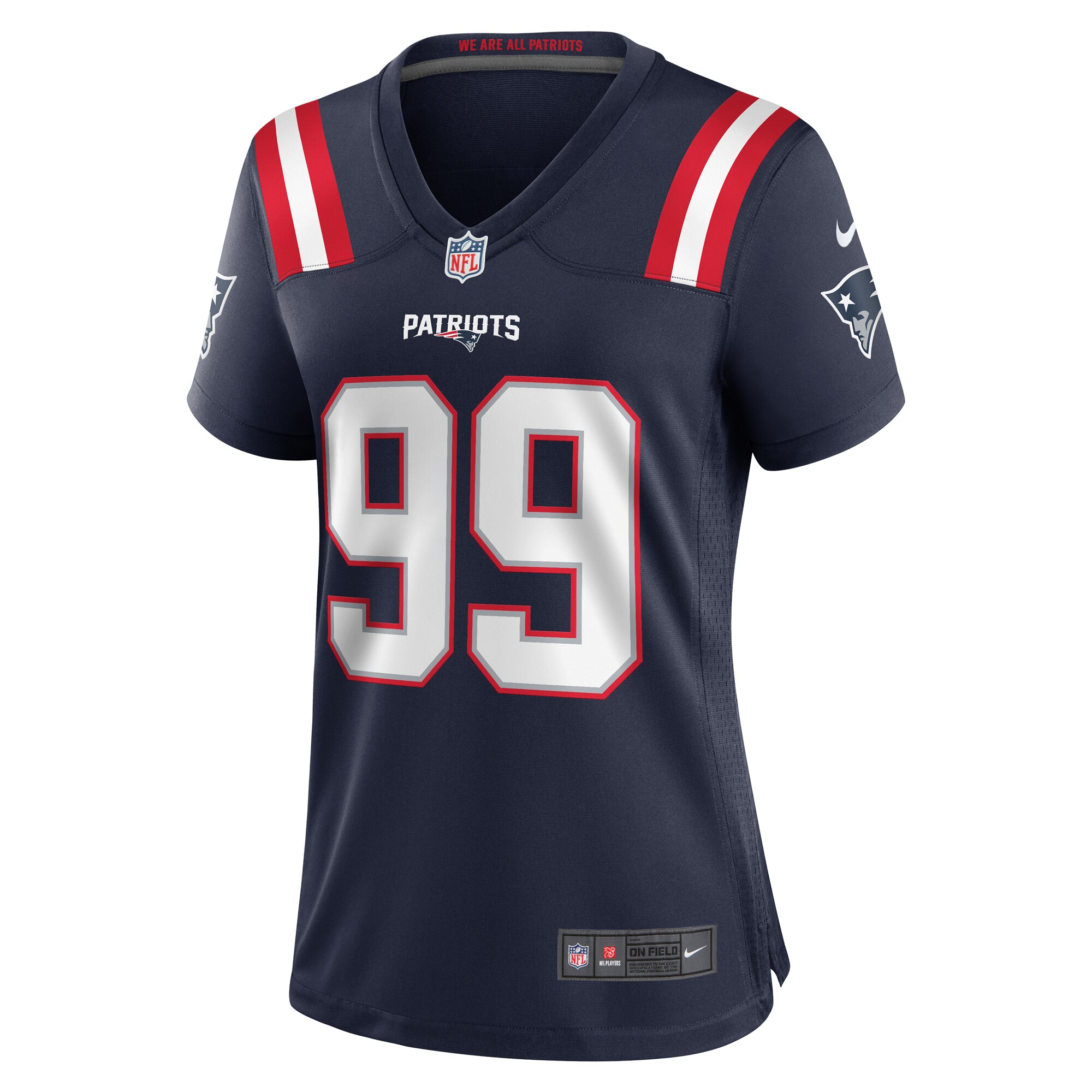 Alternative view of Keion New England Patriots Game Jersey - Women's