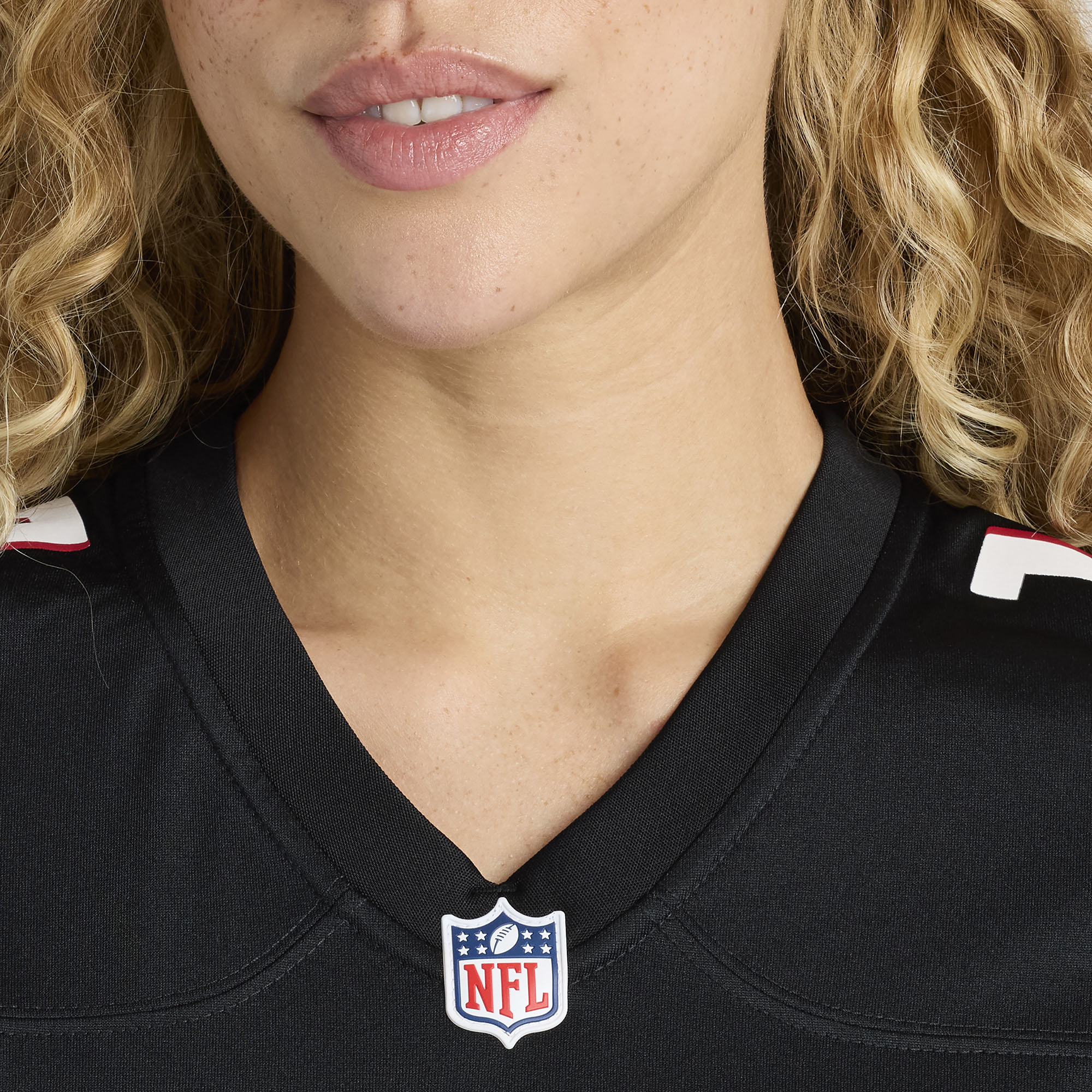 Keith Brooking Atlanta Falcons Retired Player Game Jersey - Women's - Image 5