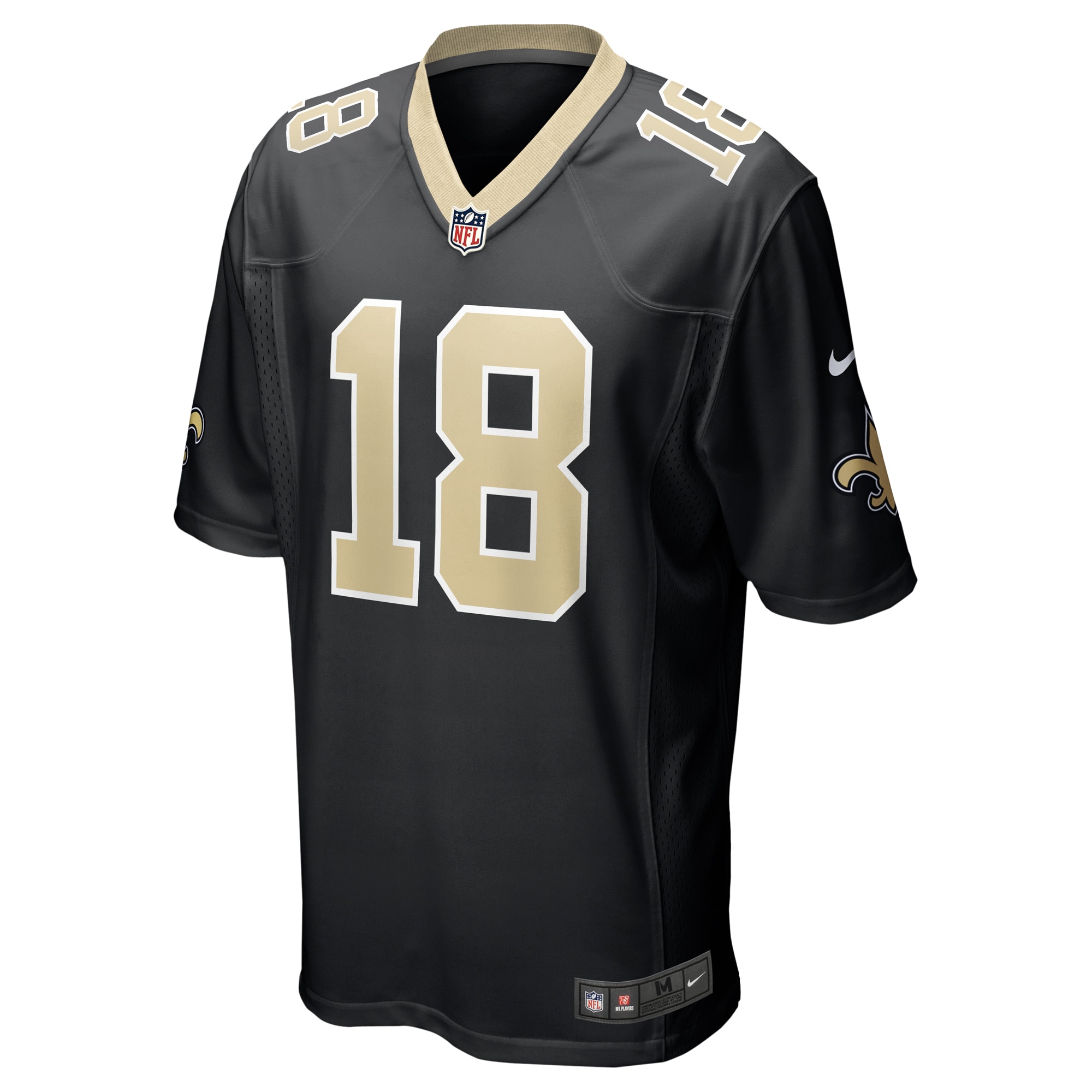 Alternative view of Keith Kirkwood New Orleans Saints Game Jersey - Men's