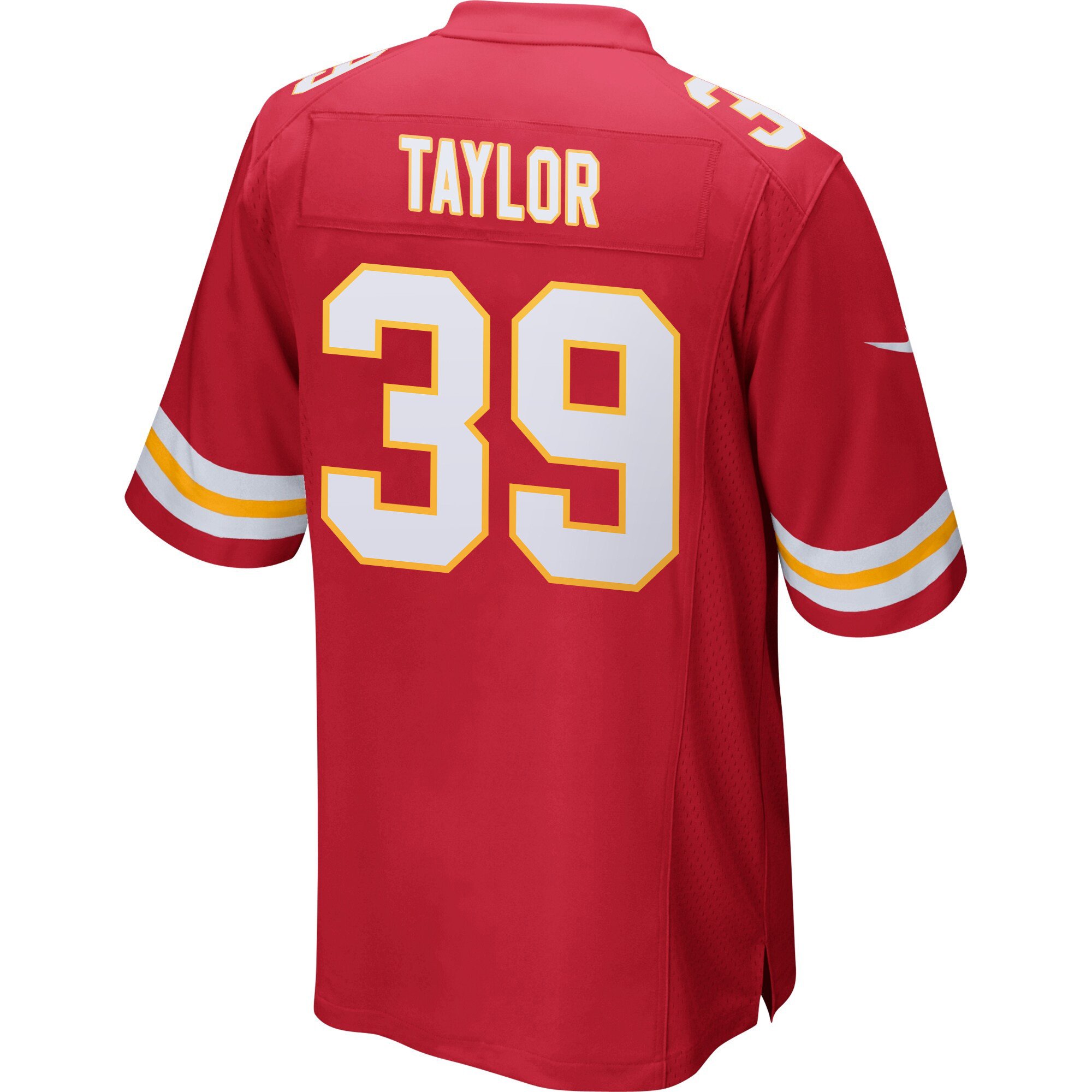Alternative view of Keith Taylor #39 Kansas City Chiefs Super Bowl LIX Champions Patch Legend Jersey - Men's | Red