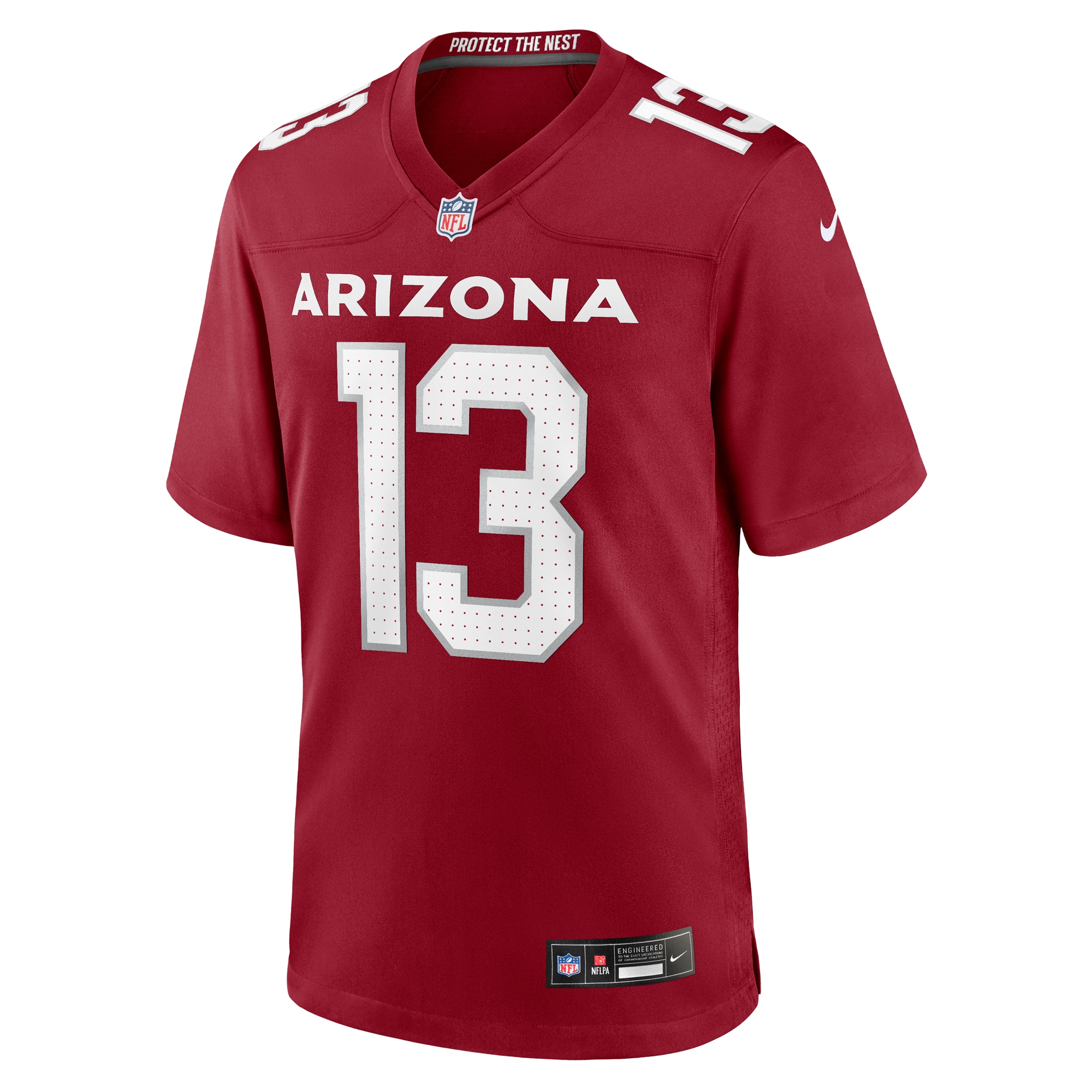 Alternative view of Kei'Trel Clark Arizona Cardinals Game Jersey - Men's
