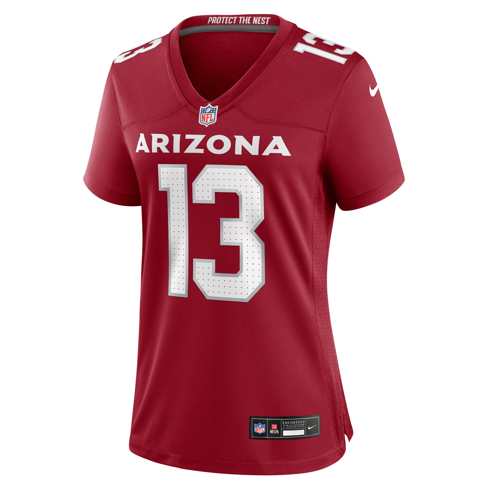 Alternative view of Kei'Trel Clark Arizona Cardinals Game Jersey - Women's