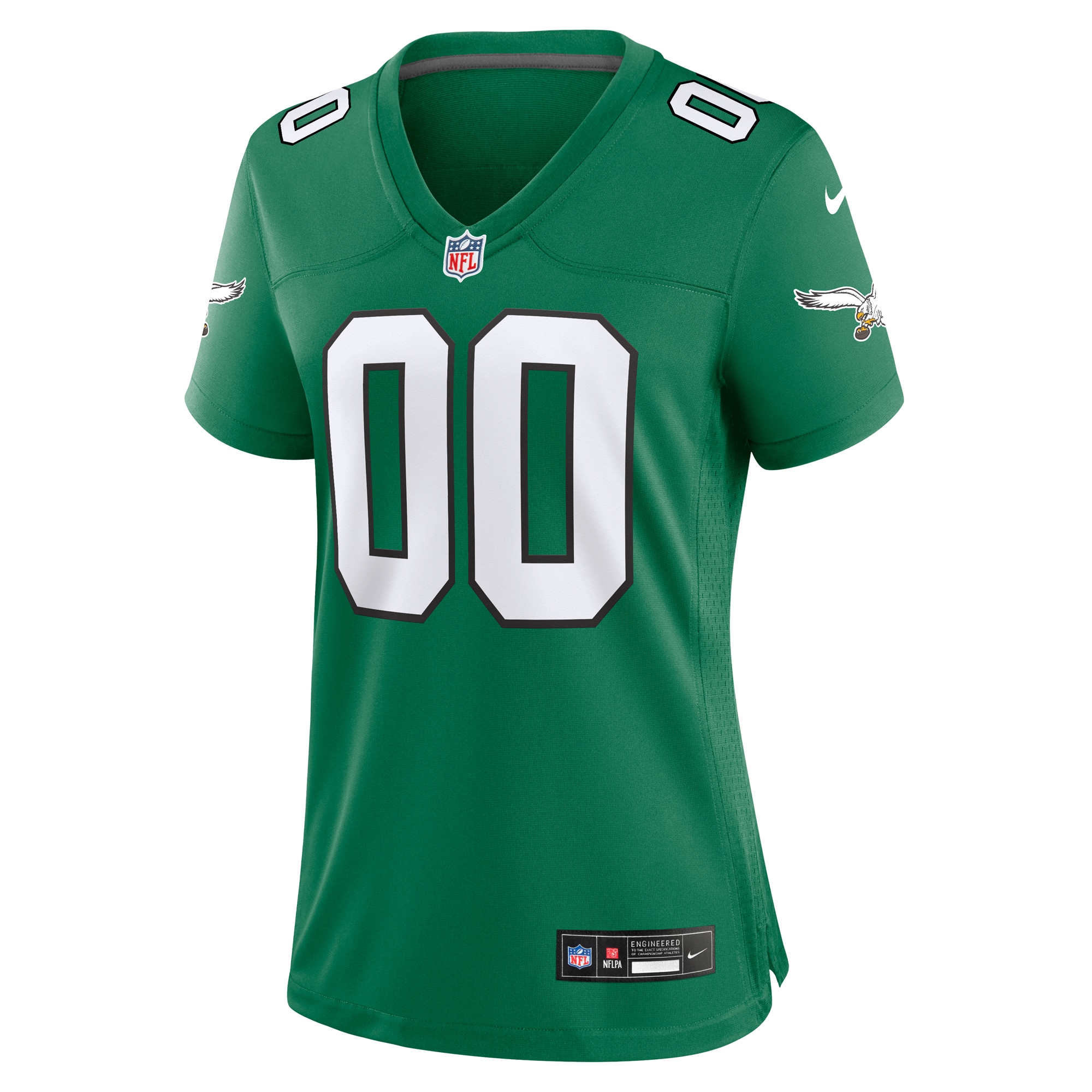 Alternative view of Kelly Philadelphia Eagles Alternate Game Jersey - Women's