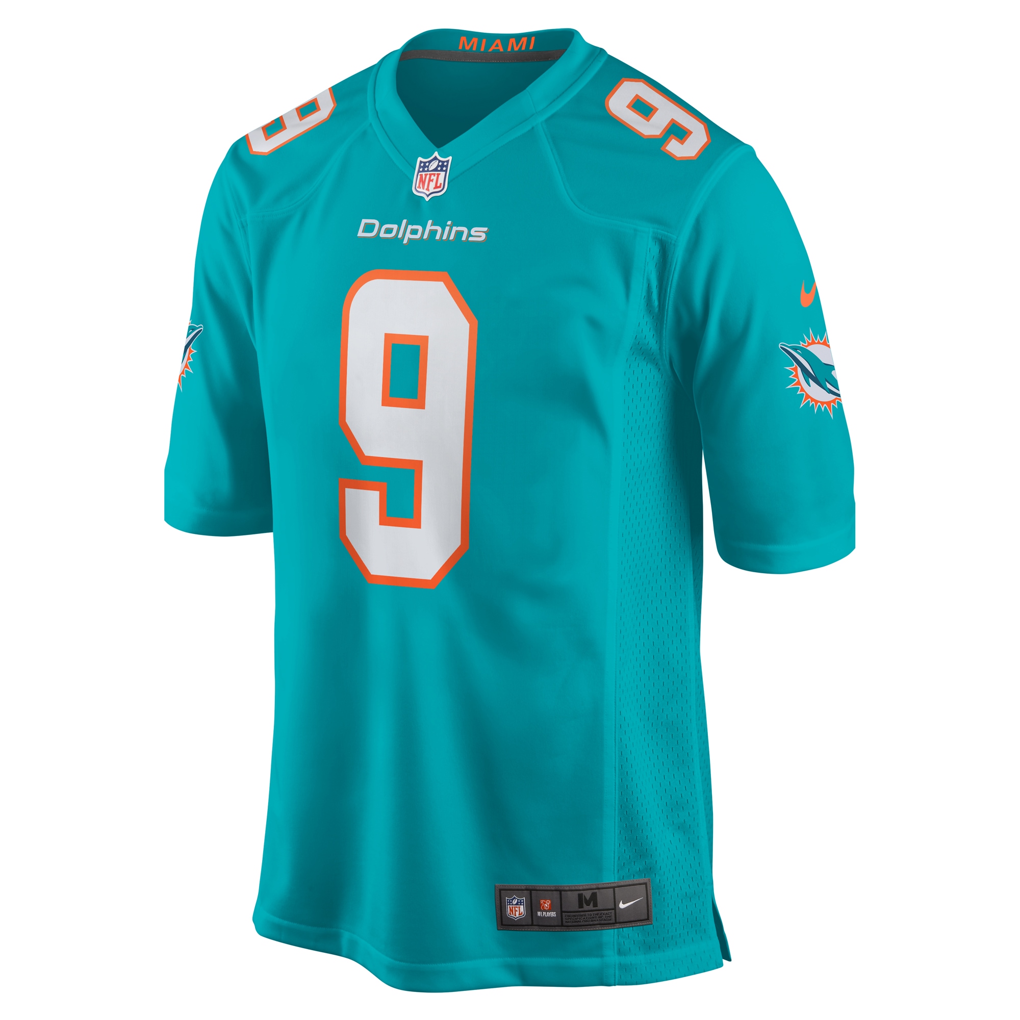 Alternative view of Kelvin Joseph Miami Dolphins Game Jersey - Men's