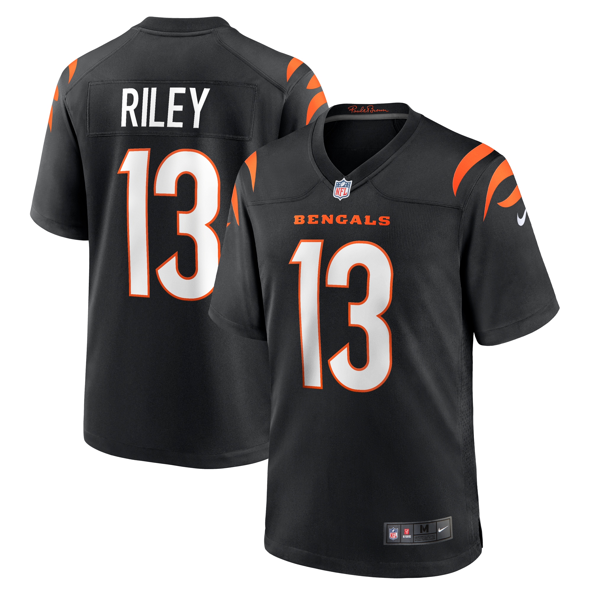 Ken Riley Cincinnati Bengals Retired Player Game Jersey - Men's