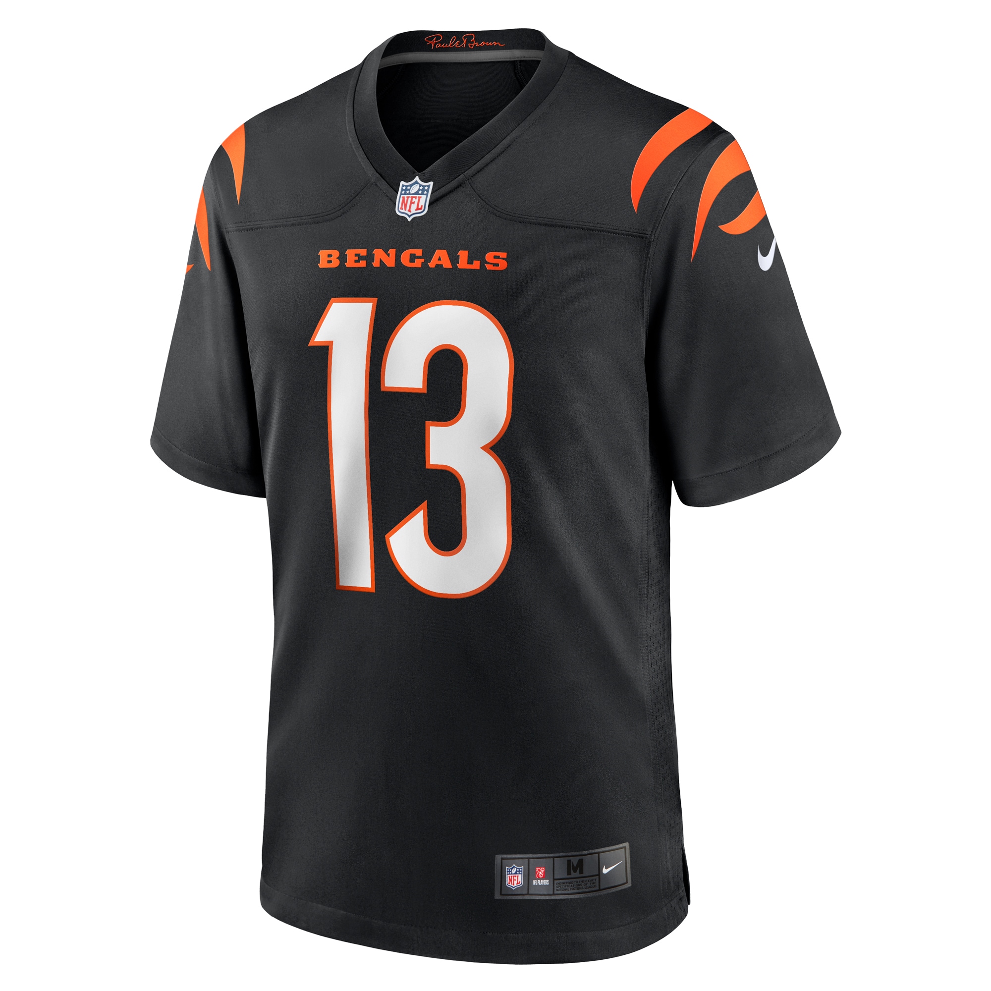 Alternative view of Ken Riley Cincinnati Bengals Retired Player Game Jersey - Men's