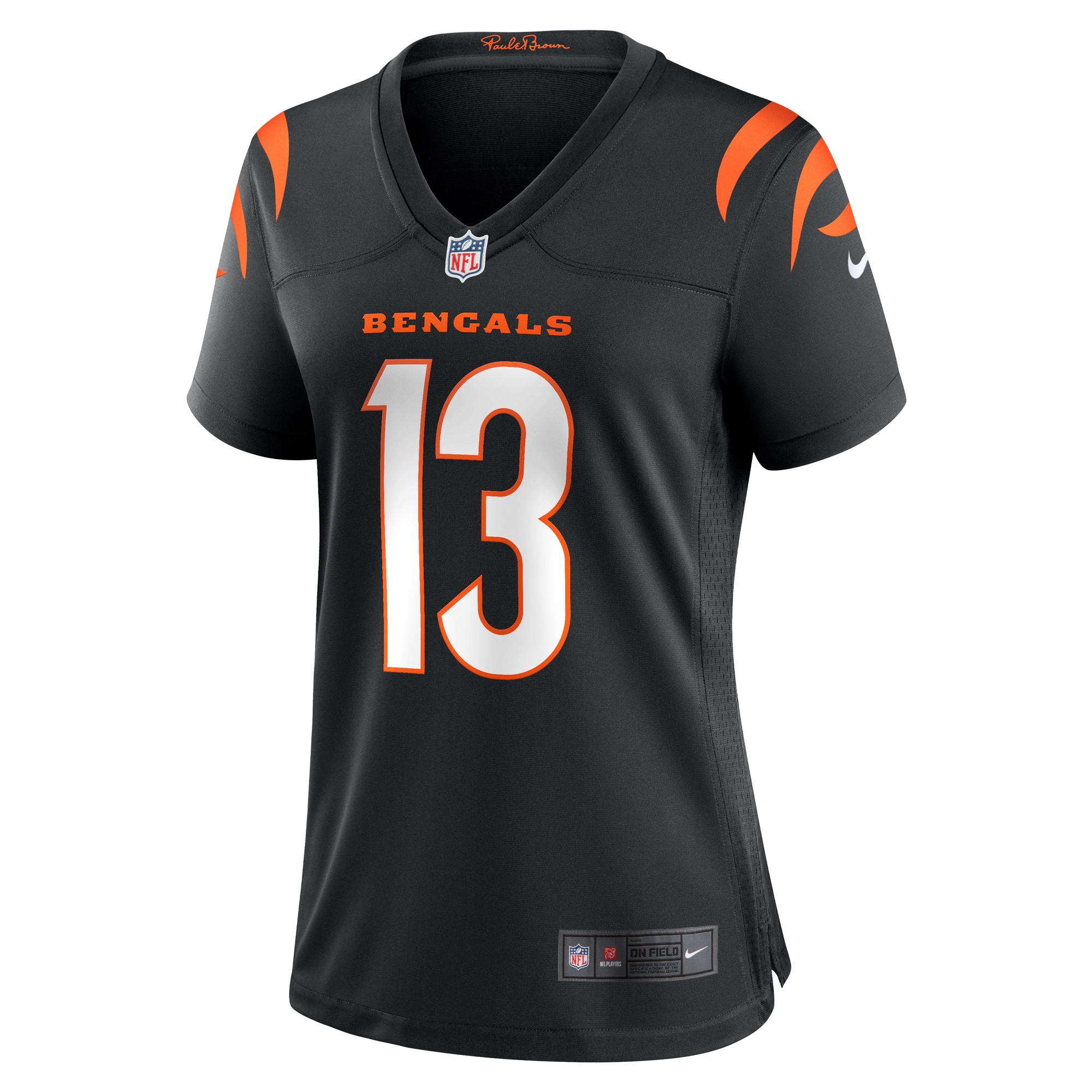 Alternative view of Ken Riley Cincinnati Bengals Retired Player Game Jersey - Women's