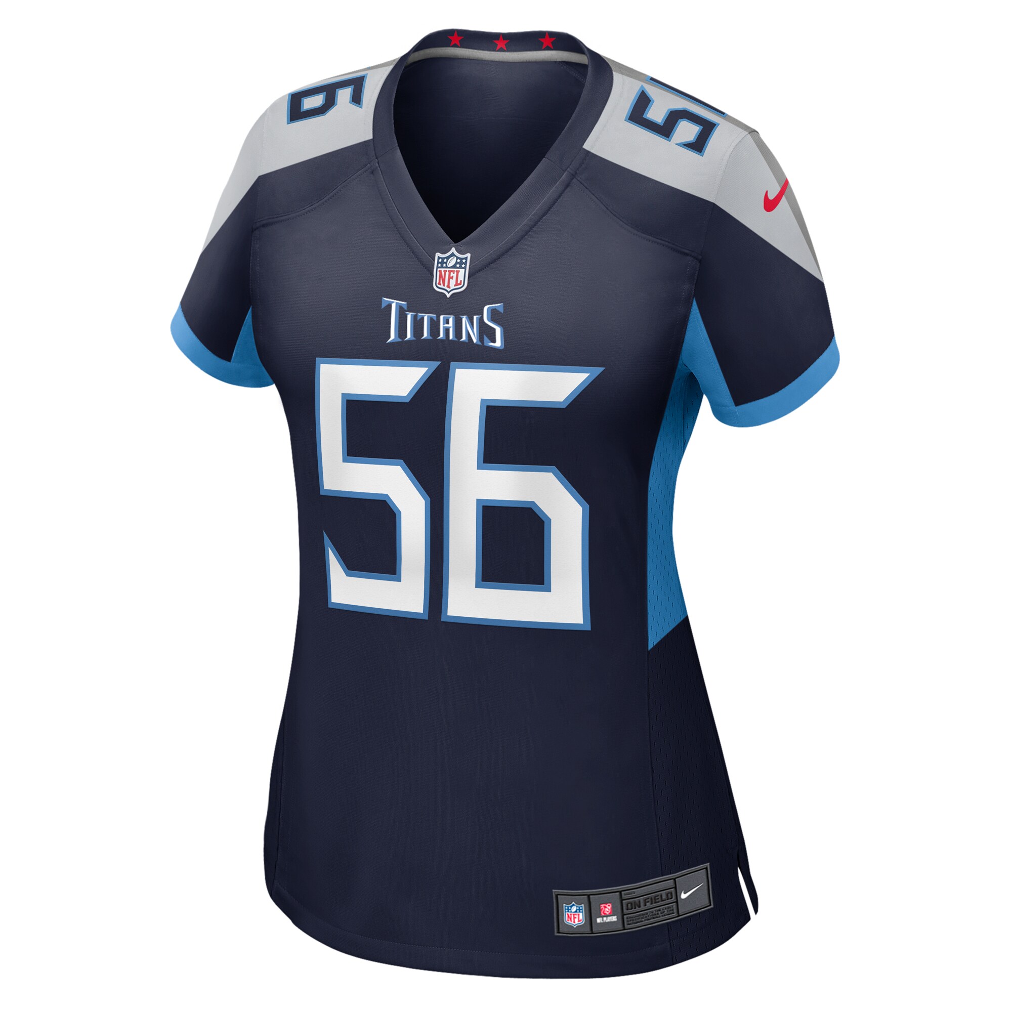 Alternative view of Kenneth Murray Jr. Tennessee Titans Game Jersey - Women's