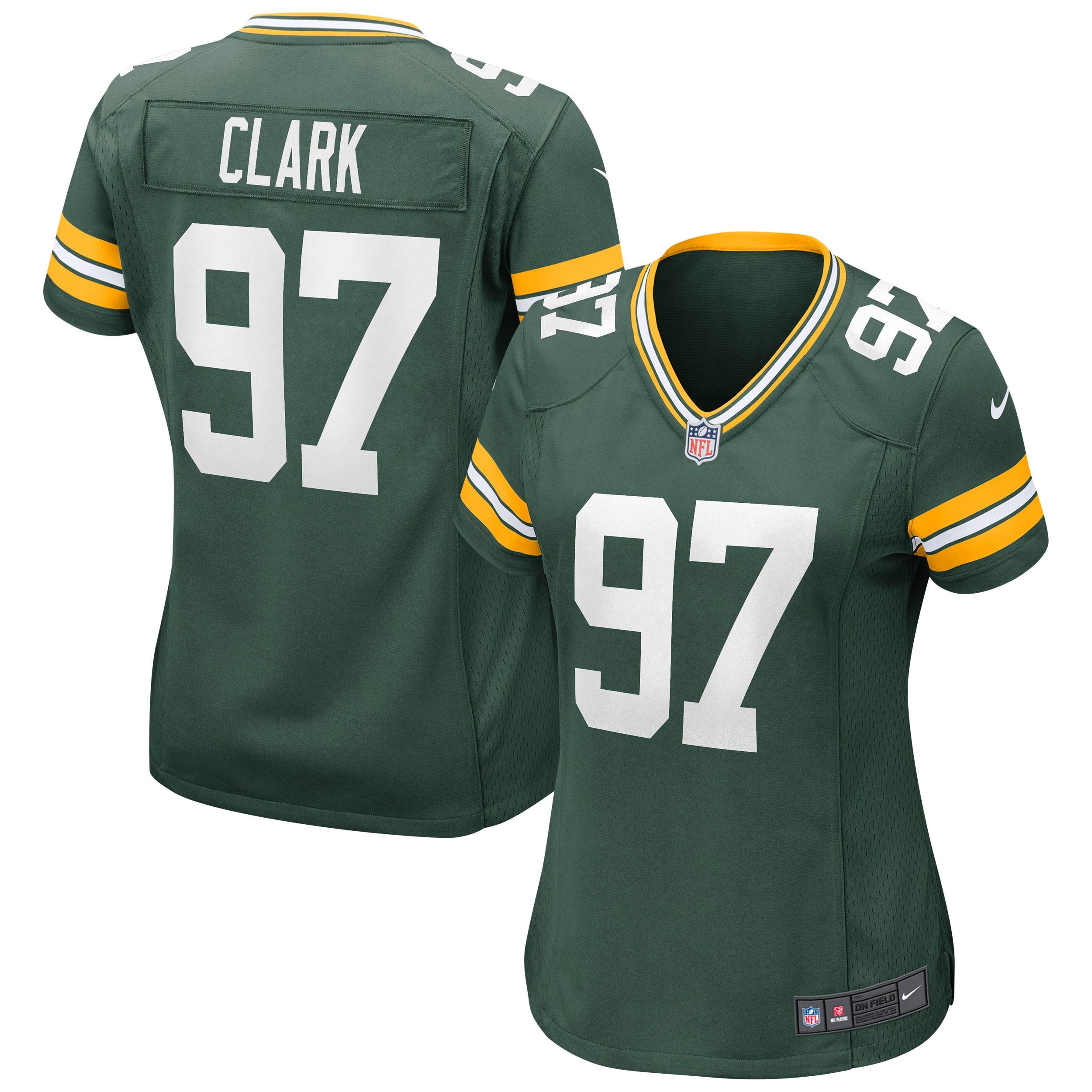 Kenny Clark Green Bay Packers Game Jersey - Women's