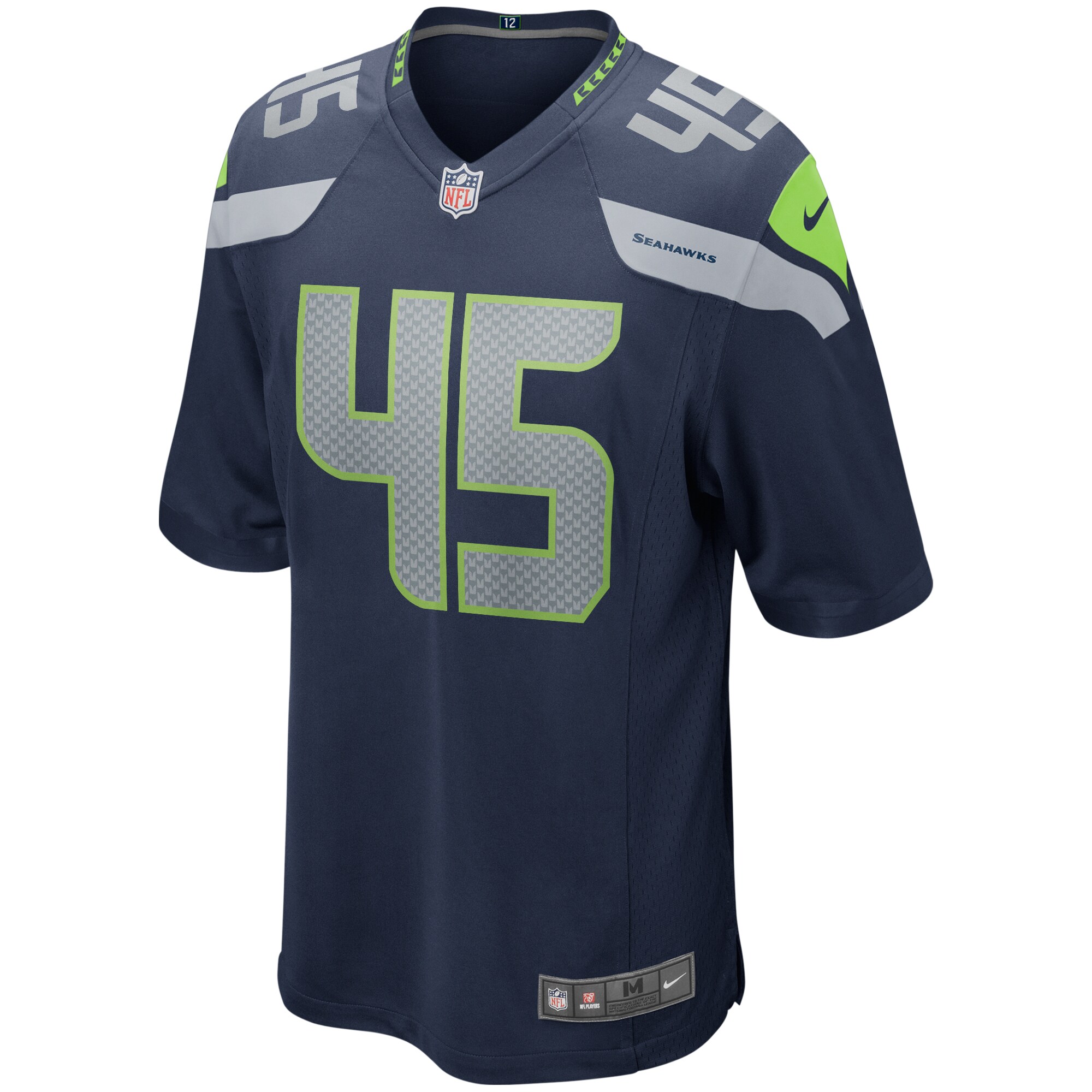 Kenny Easley Seattle Seahawks Retired Player Game Jersey - Men's - Image 2