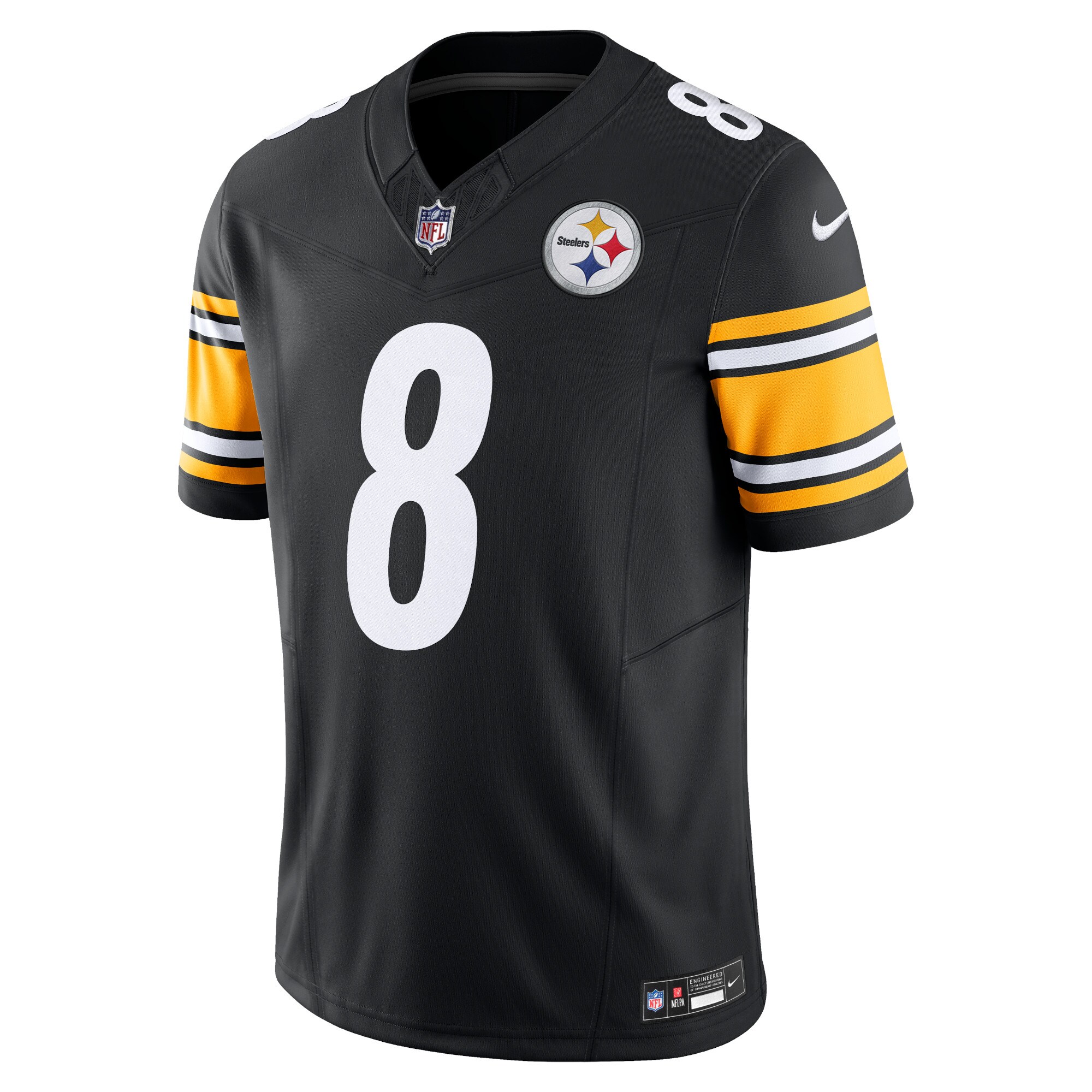 Alternative view of Kenny Pickett Pittsburgh Steelers Vapor F.U.S.E. Limited Jersey - Men's