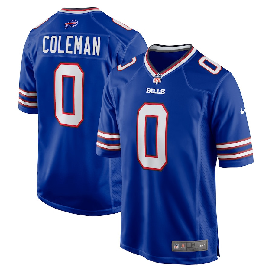 Keon Coleman #0 Buffalo Bills Game Jersey - Men's | Royal