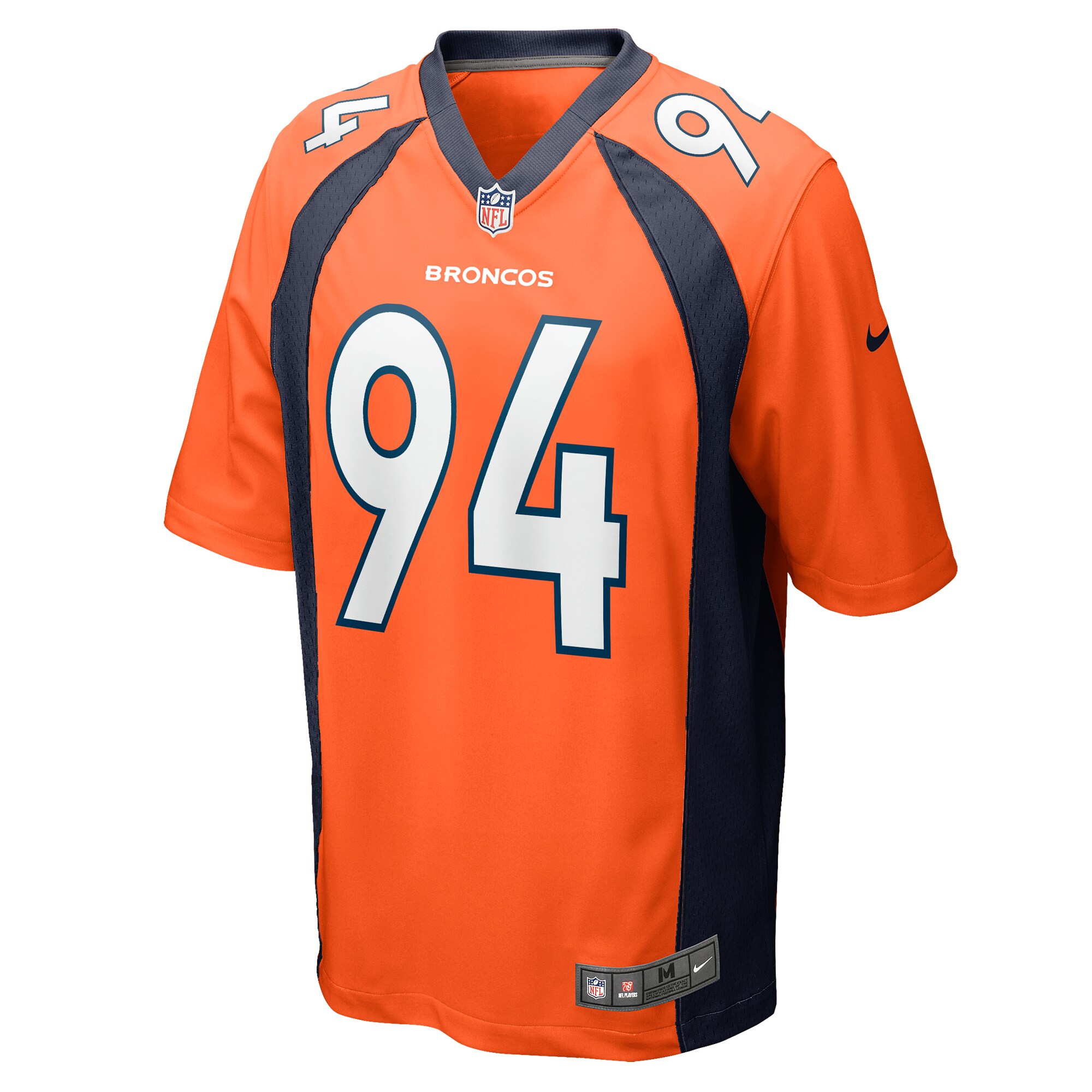 Alternative view of Keondre Coburn Denver Broncos Game Jersey - Men's