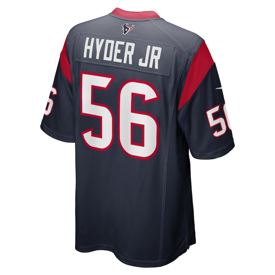 Kerry Hyder Jr. #56 Houston Texans Game Jersey - Men's | Navy - Image 3