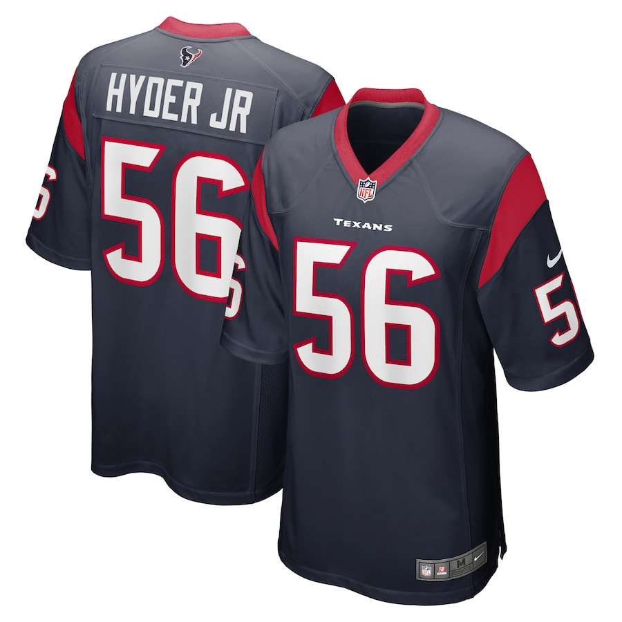 Kerry Hyder Jr. #56 Houston Texans Game Jersey - Men's | Navy