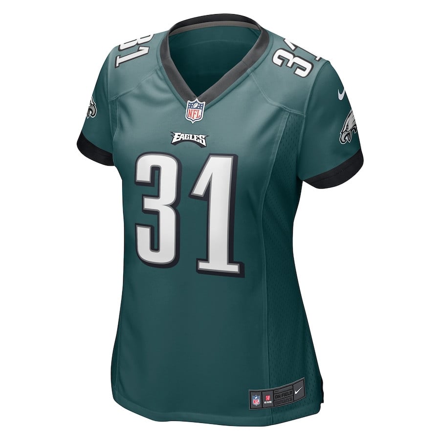Kevin Byard III #31 Philadelphia Eagles Game Jersey - Women's | Midnight Green - Image 2