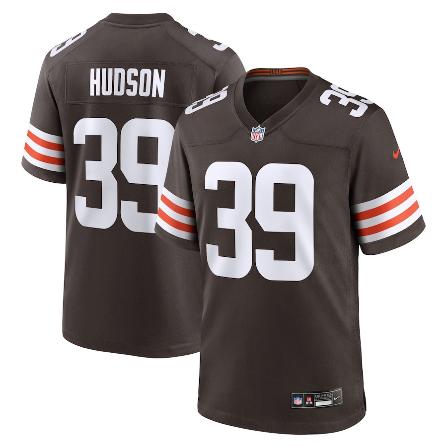 Khaleke Hudson #39 Cleveland Browns Game Jersey - Men's | Brown