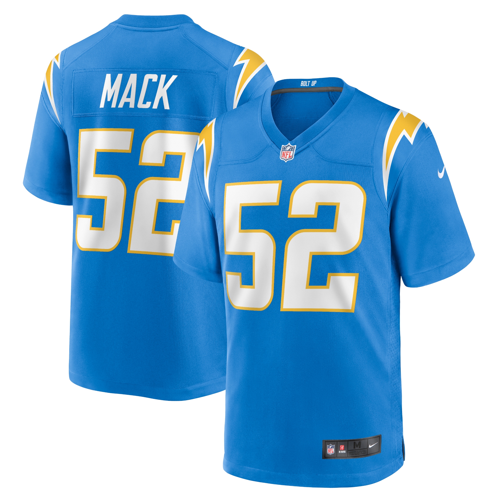 Khalil Mack Los Angeles Chargers Game Jersey - Men's
