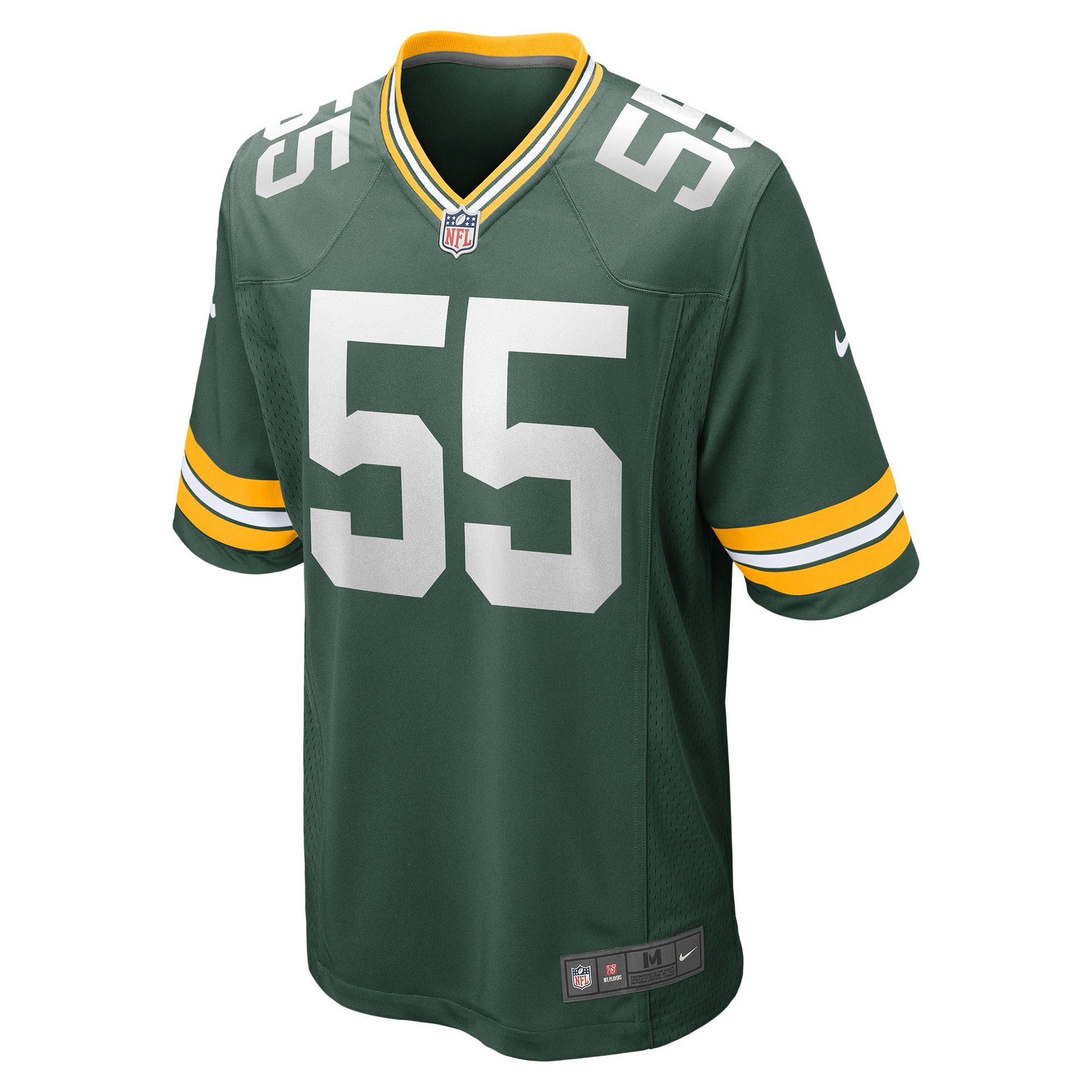 Alternative view of Kingsley Enagbare Green Bay Packers Game Jersey - Men's