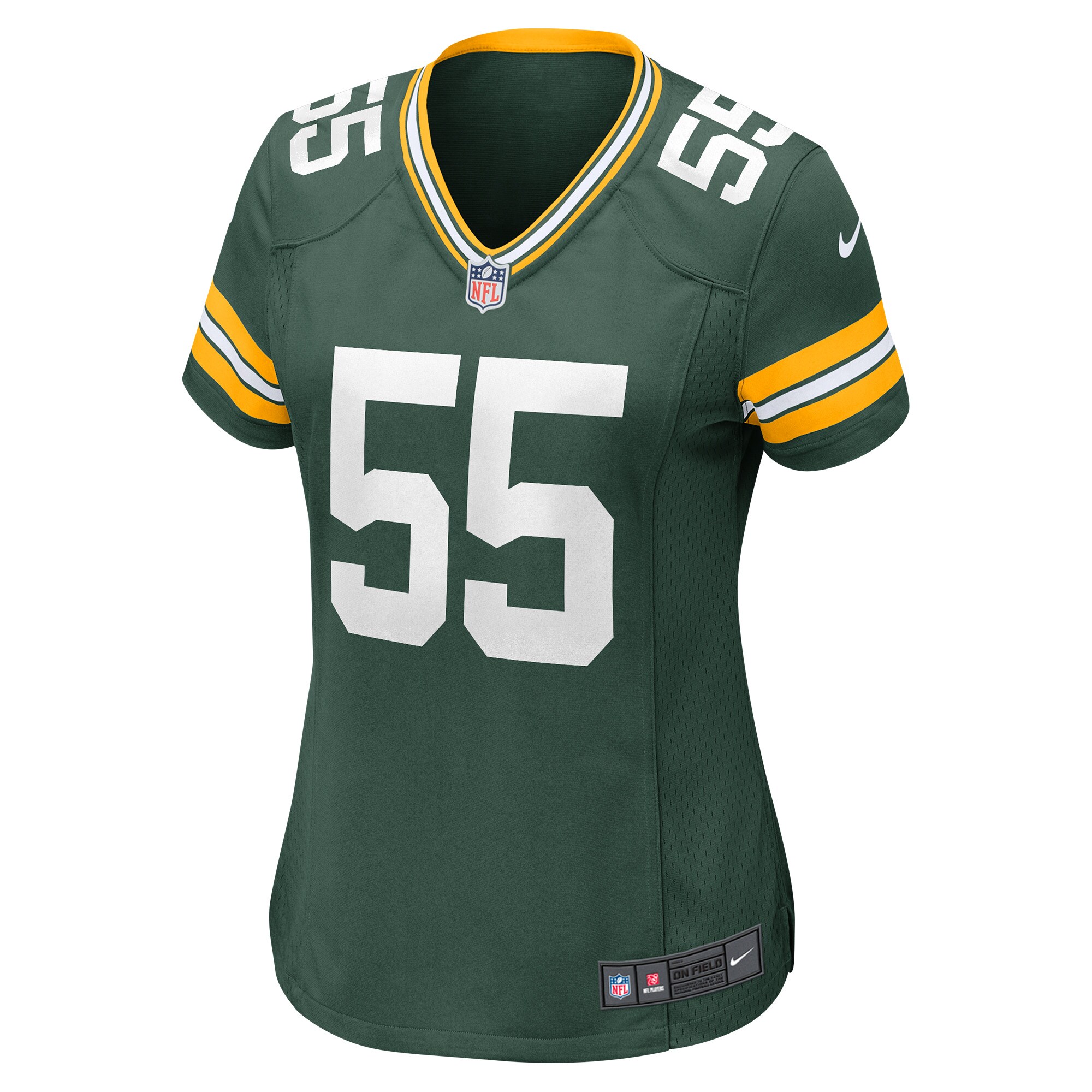 Alternative view of Kingsley Enagbare Green Bay Packers Game Jersey - Women's