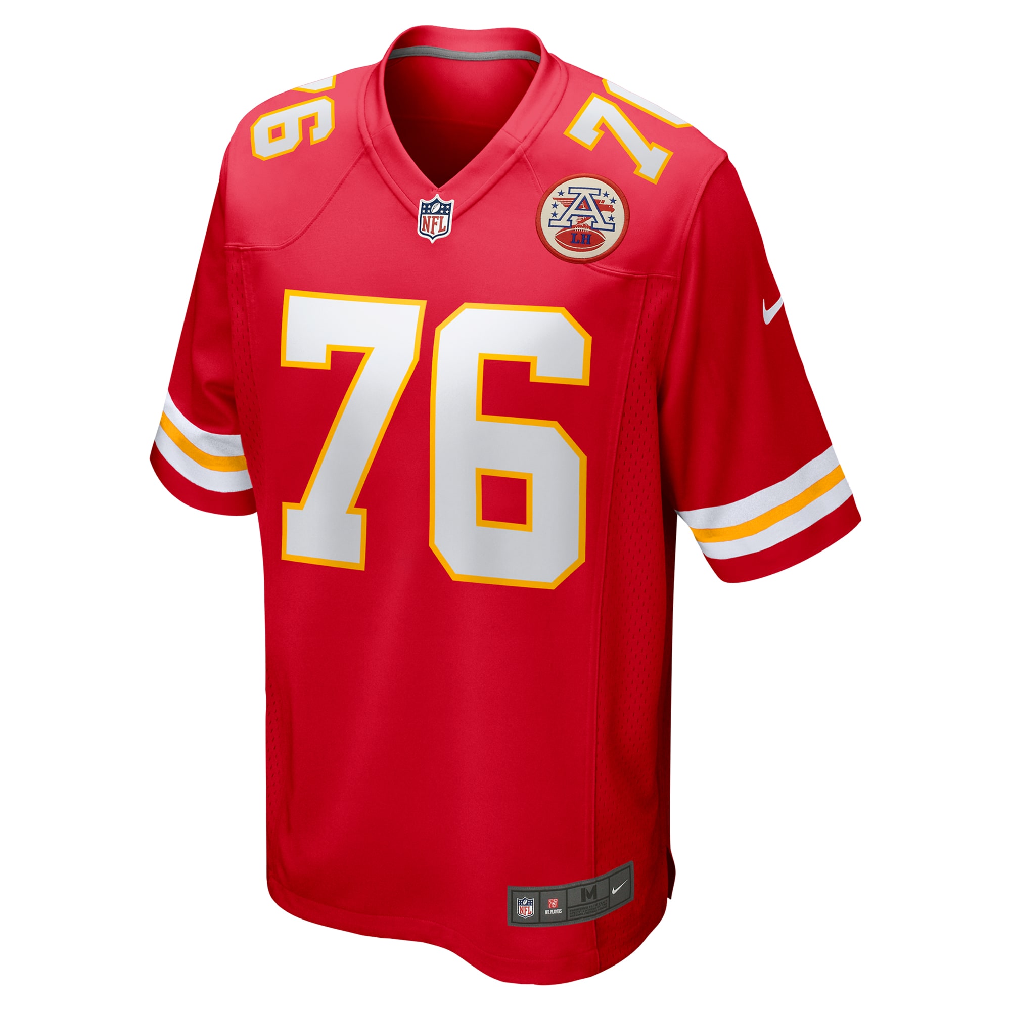 Alternative view of Kingsley Suamataia Kansas City Chiefs Game Jersey - Men's