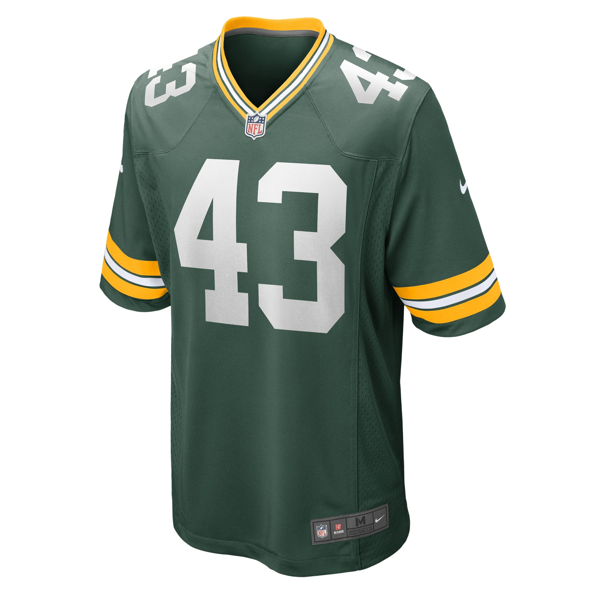 Alternative view of Kiondre Thomas Green Bay Packers Game Jersey - Men's