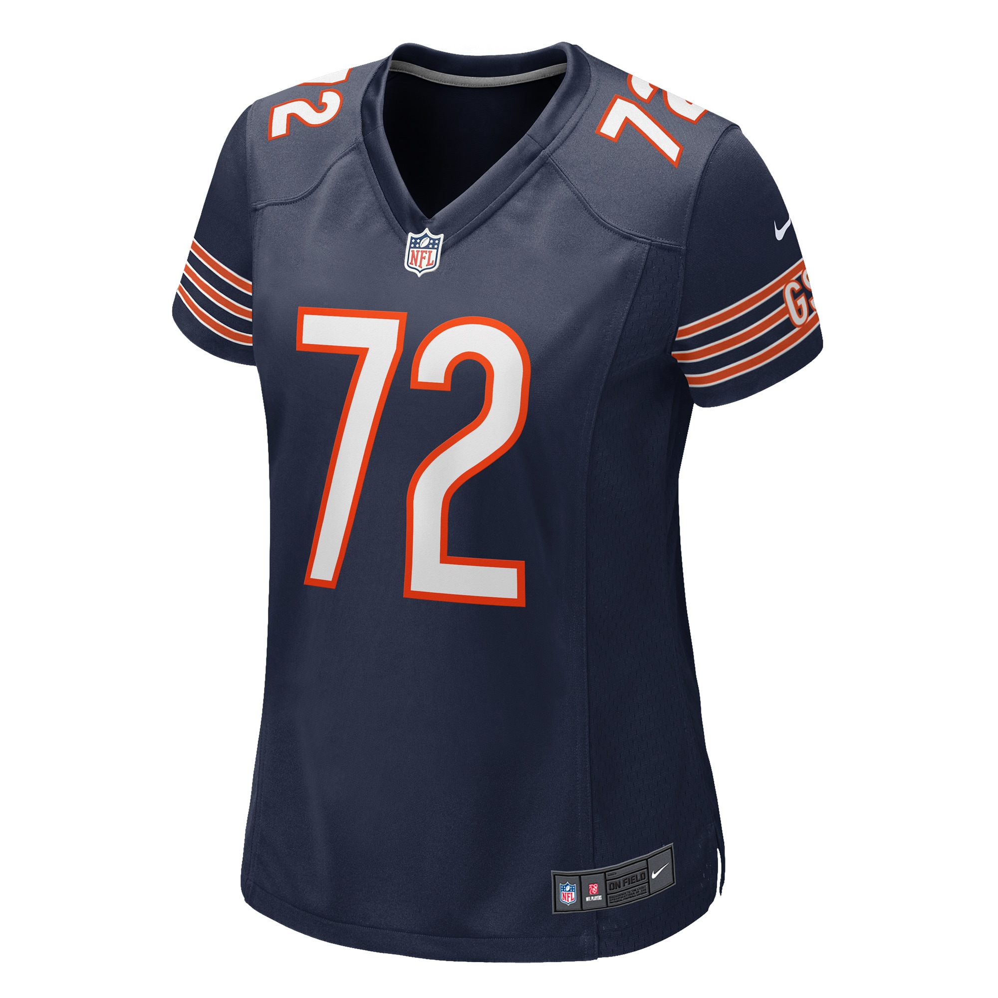 Alternative view of Kiran Amegadjie Chicago Bears Game Jersey - Women's