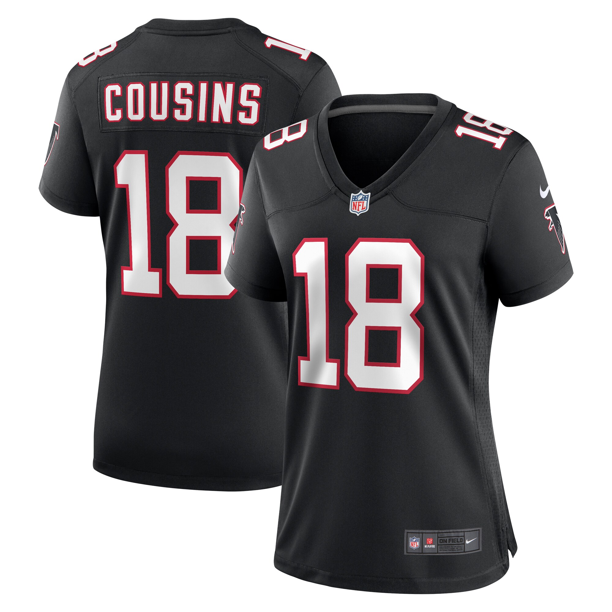 Kirk Cousins Atlanta Falcons Alternate Game Jersey - Women's